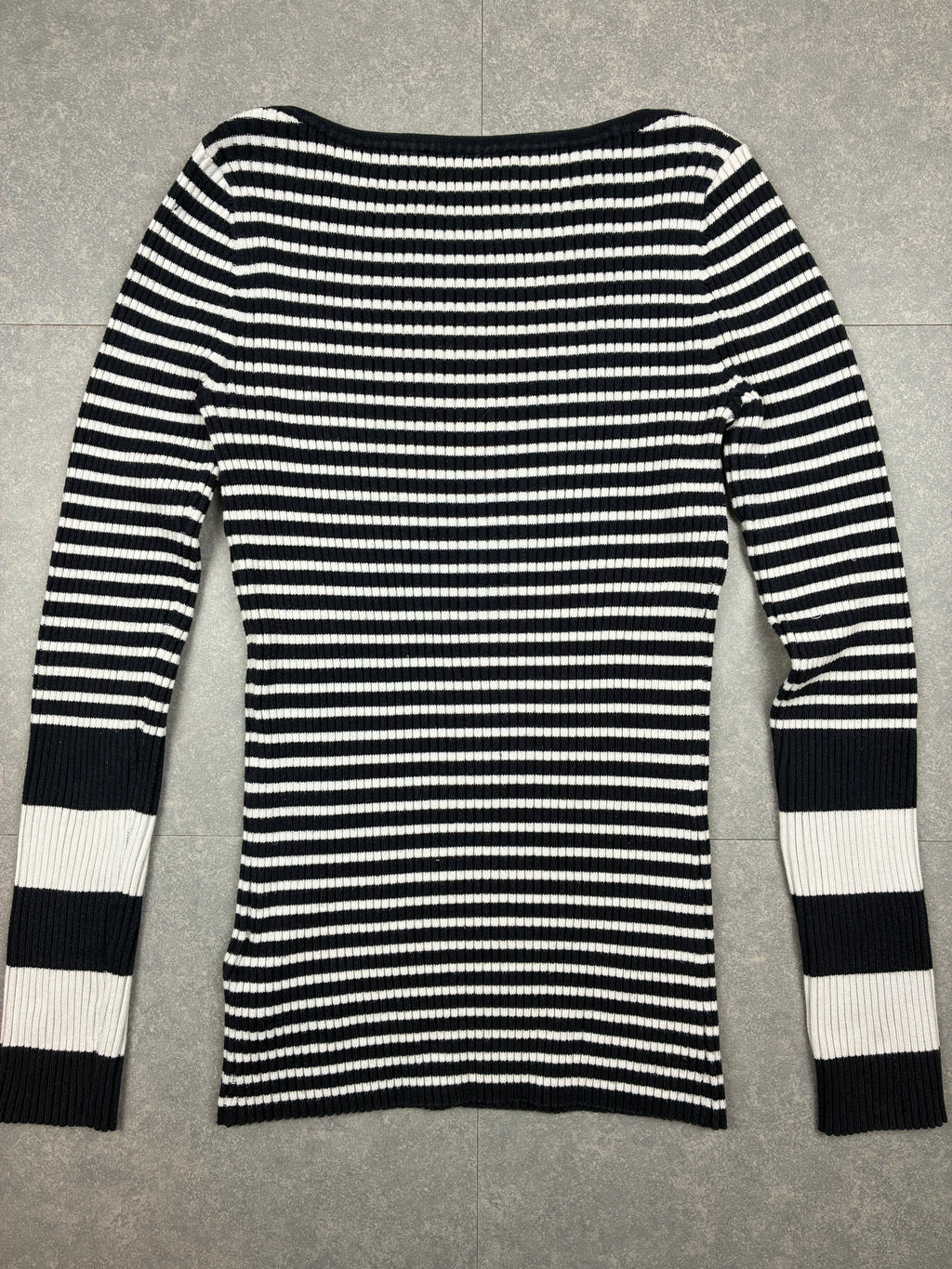 Maglia Tommy Hilfiger rigata in cotone Pima - Taglia XS