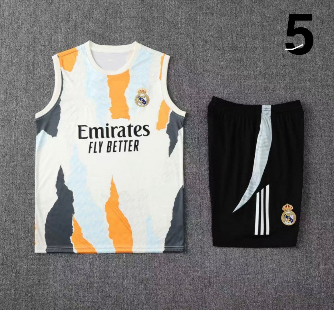 Set Canotta + Pantaloncino Real Madrid 2026