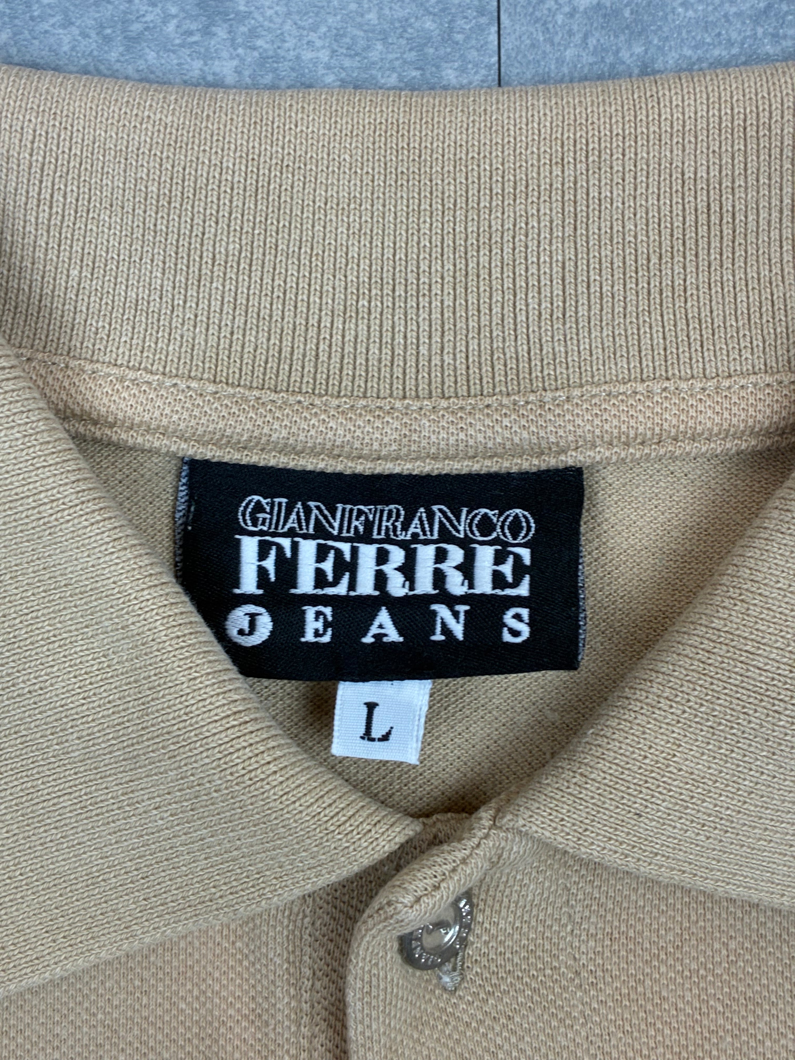 Polo Gianfranco Ferrè Jeans Beige - Taglia L