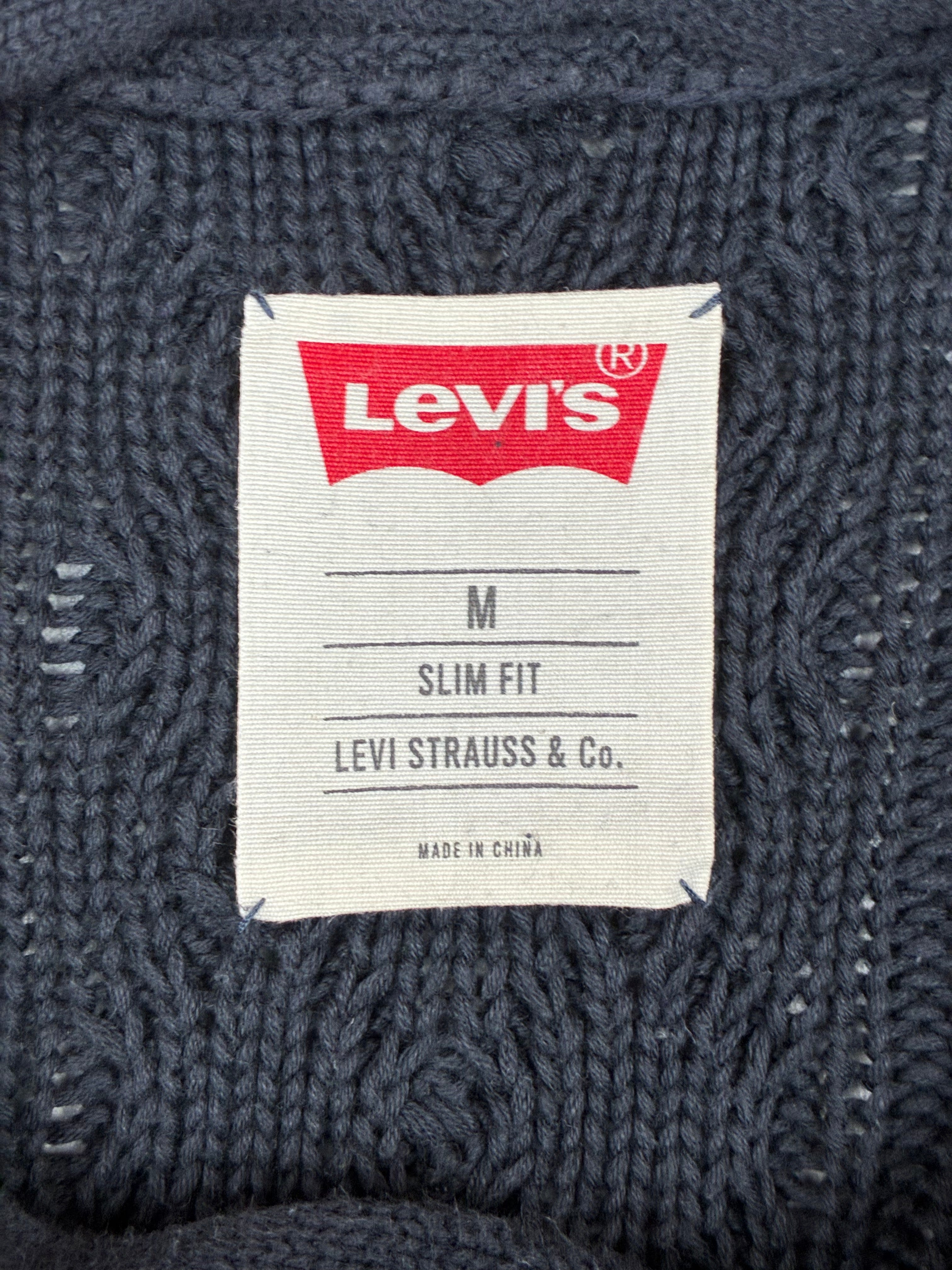 Maglione con trecce Levi’s - Taglia M Slim Fit