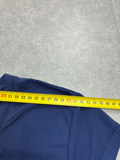 T-shirt Tommy Hilfiger Donna Blu Navy Essential – Taglia M, come nuova