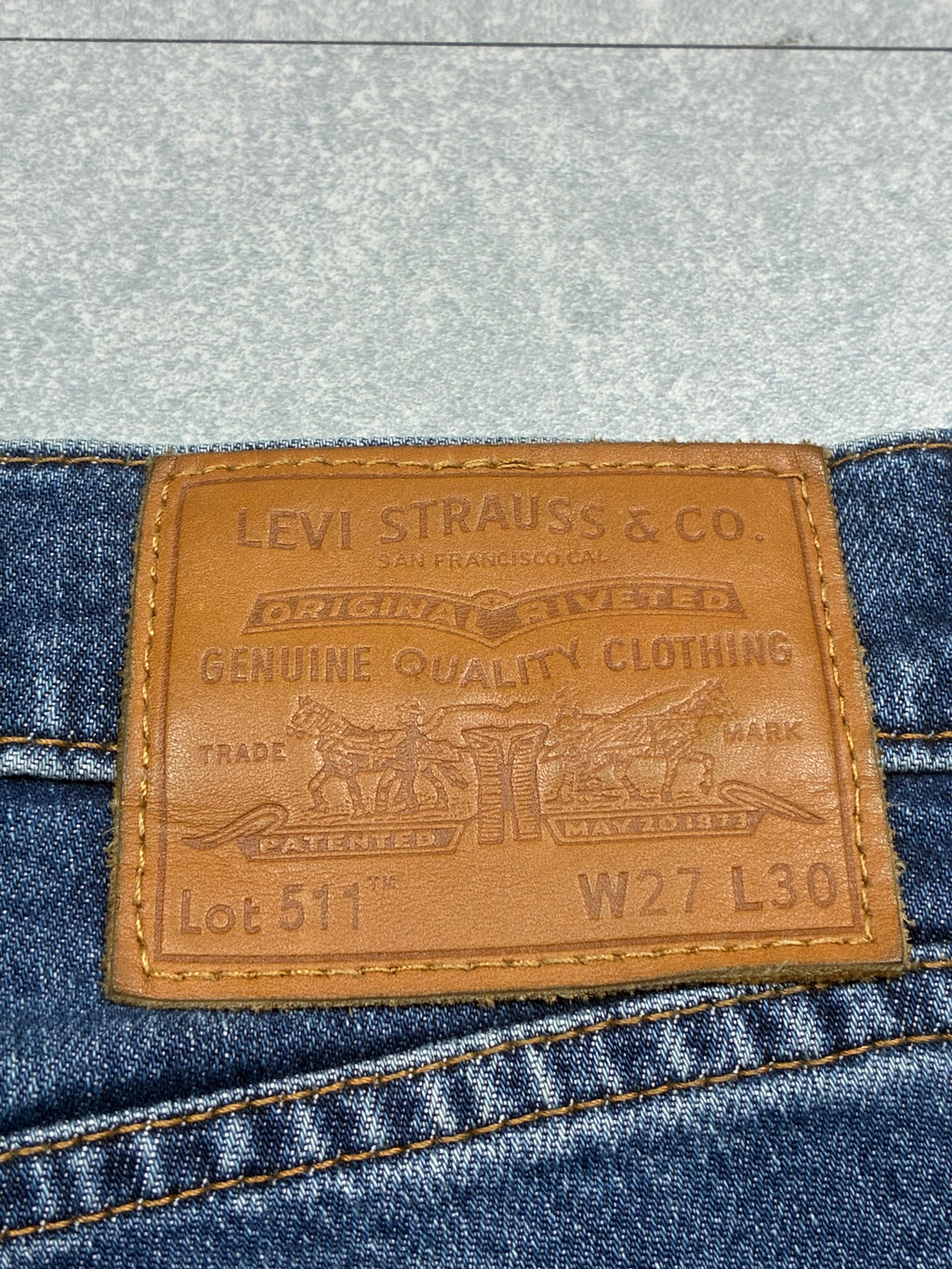 Jeans Levi’s 511 Slim Fit - Taglia IT40-42/W27