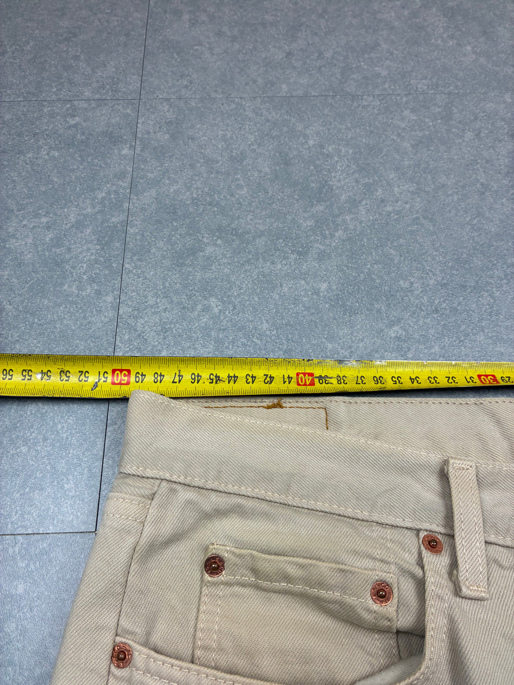 Jeans Levi’s 615 Tab Arancione Vintage - Taglia IT54/W40