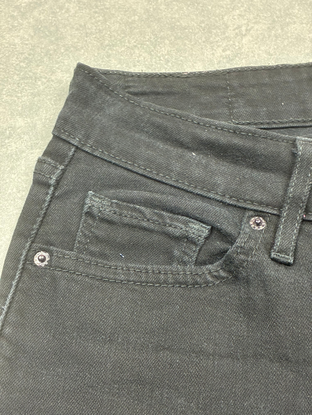 Jeans Levi’s 714 Straight neri - Taglia IT40/W26