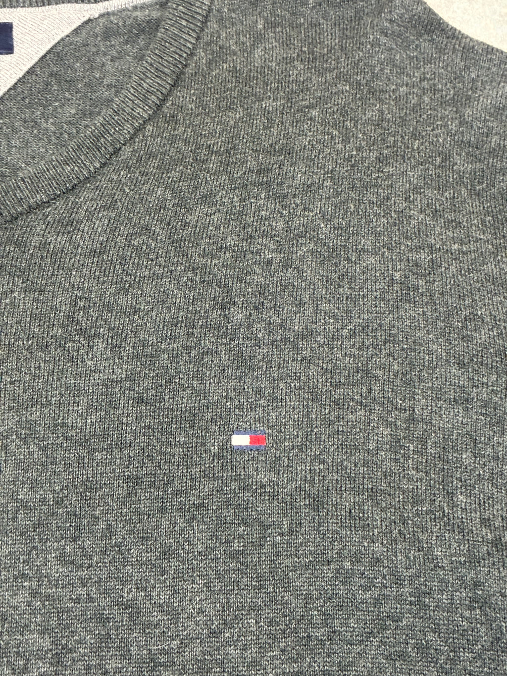 Maglione Tommy Hilfiger Cotton Cashmere V-Neck - Taglia L