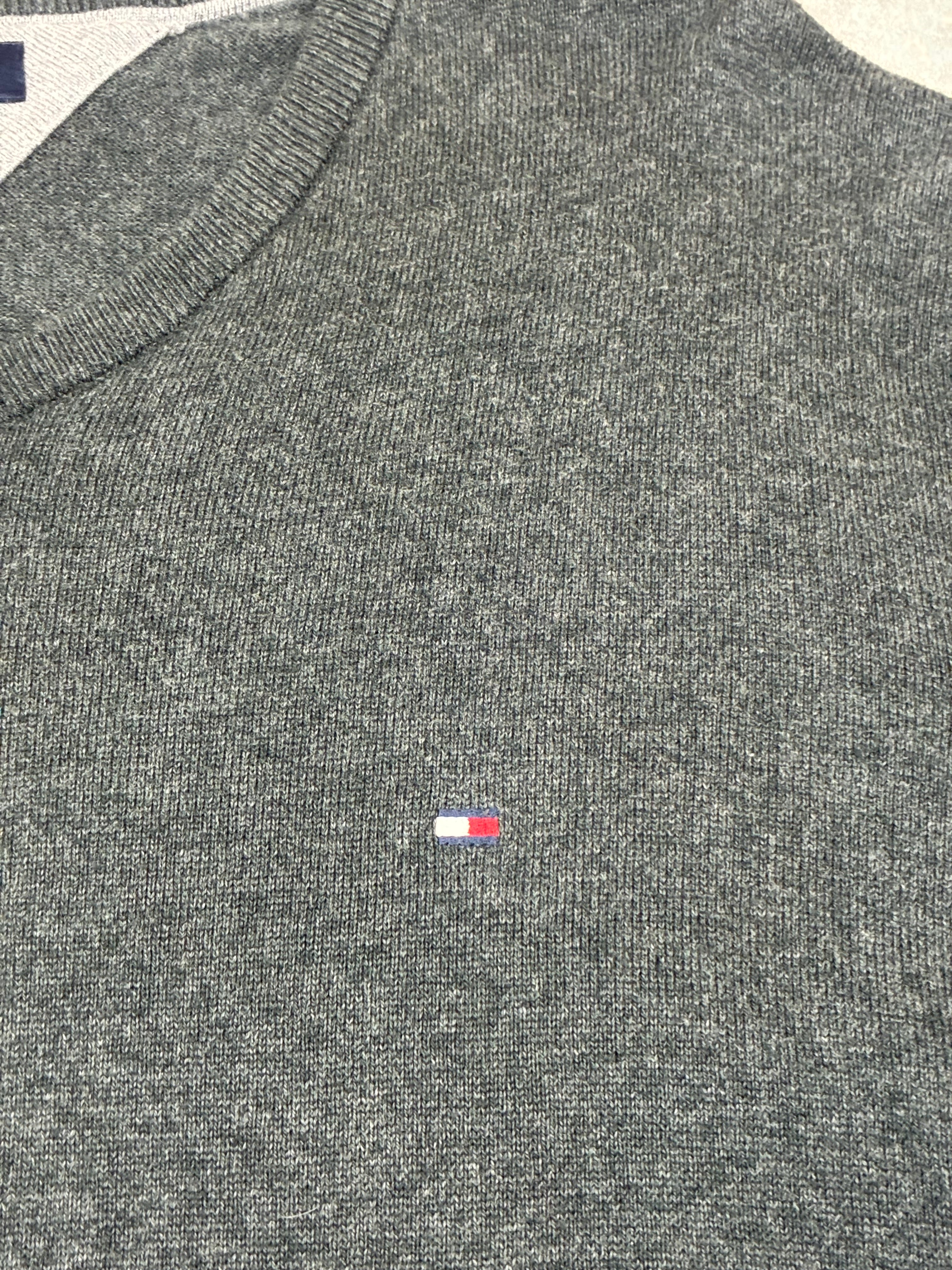 Maglione Tommy Hilfiger Cotton Cashmere V-Neck - Taglia L