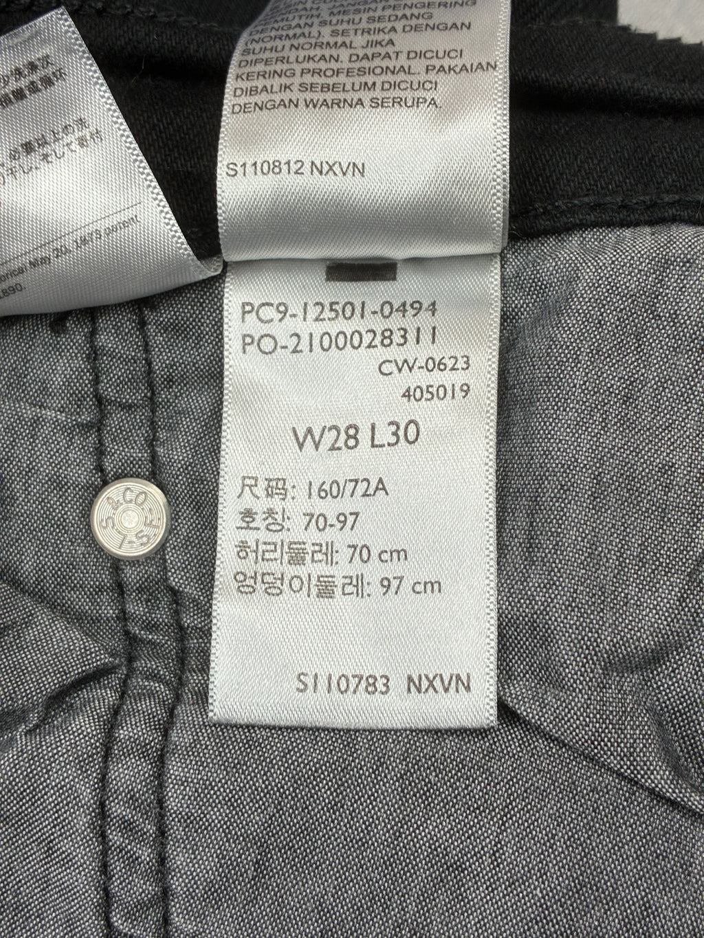 Jeans Levi’s 501 fit Straight vintage - Taglia IT42/W28