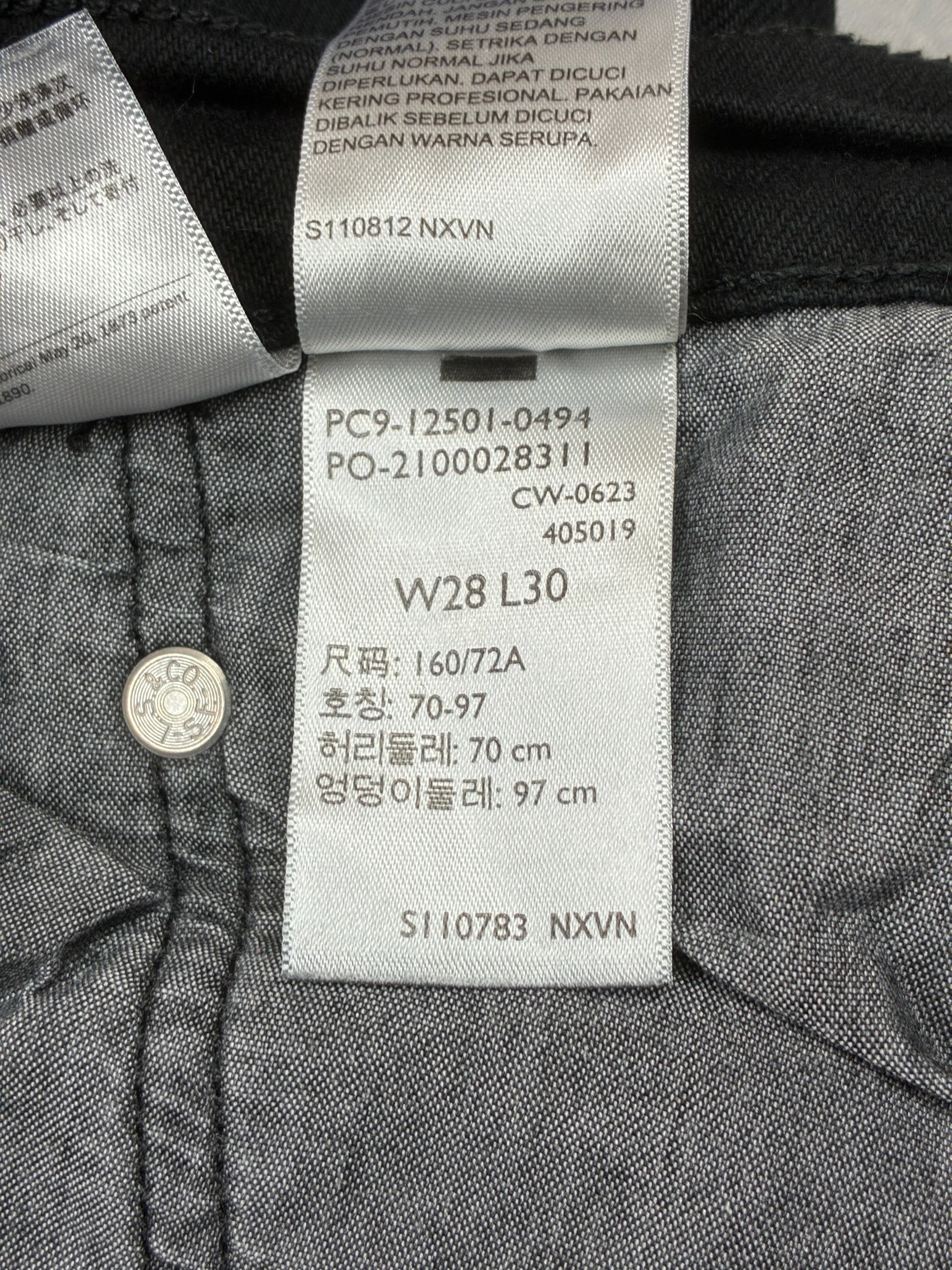 Jeans Levi’s 501 fit Straight vintage - Taglia IT42/W28