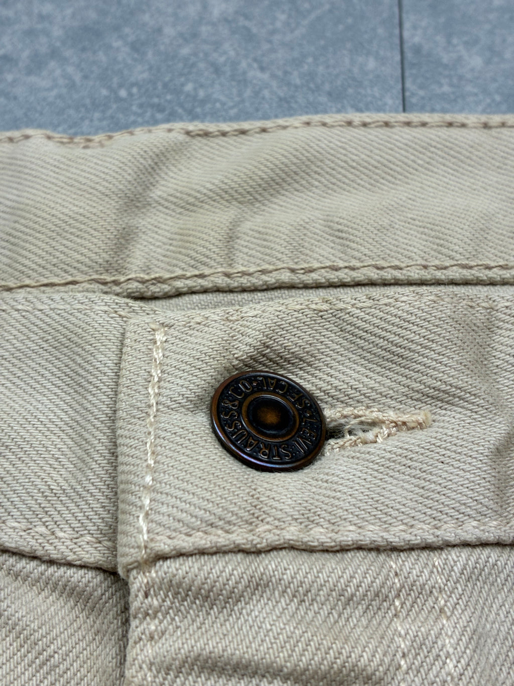 Jeans Levi’s 615 Tab Arancione Vintage - Taglia IT54/W40