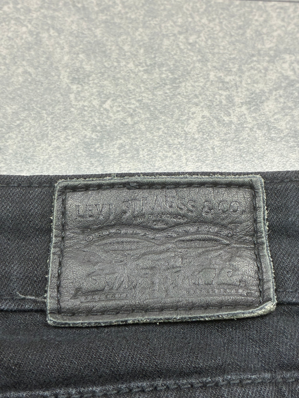 Jeans Levi’s 714 Straight neri - Taglia IT40/W26