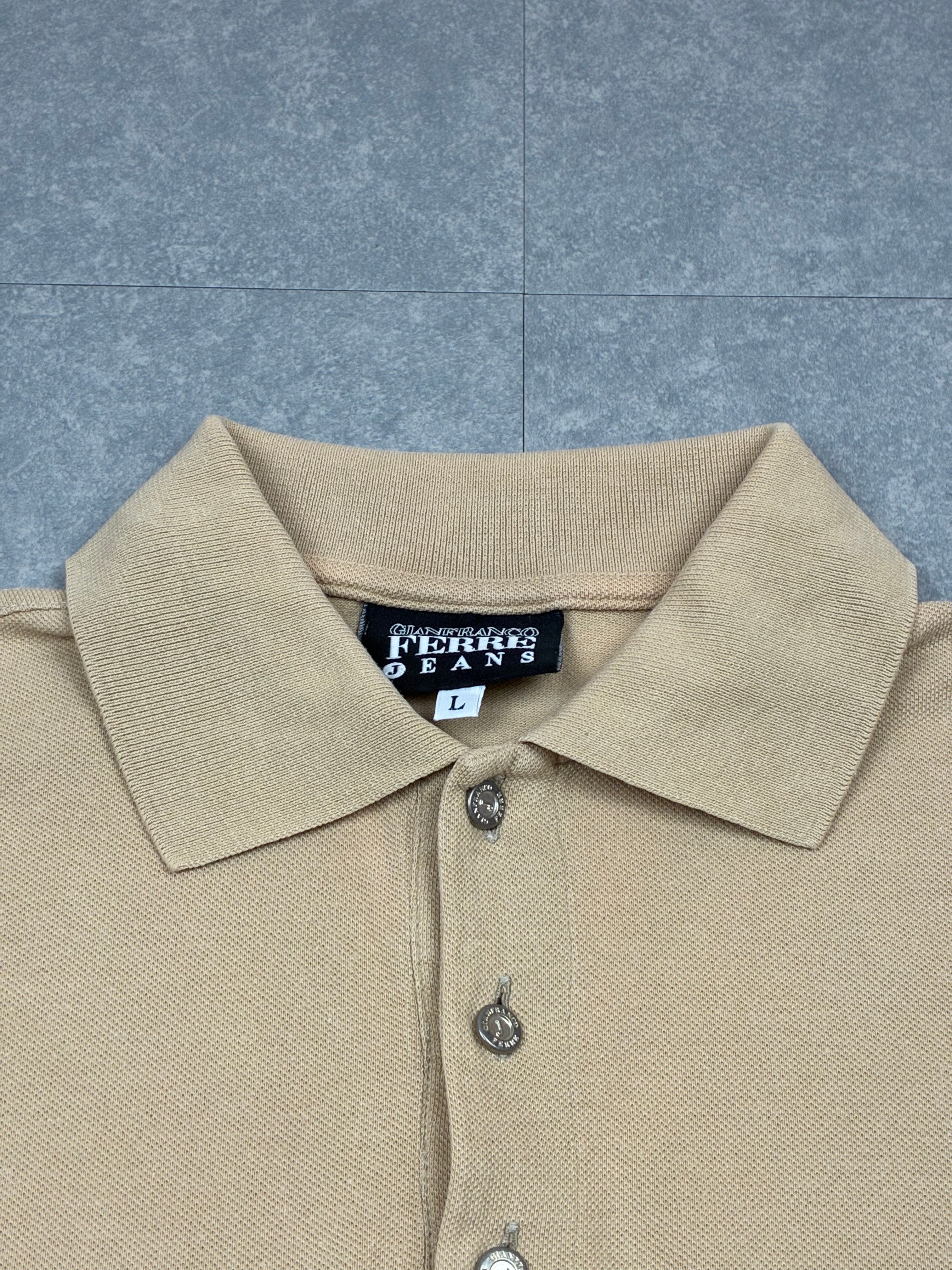Polo Gianfranco Ferrè Jeans Beige - Taglia L
