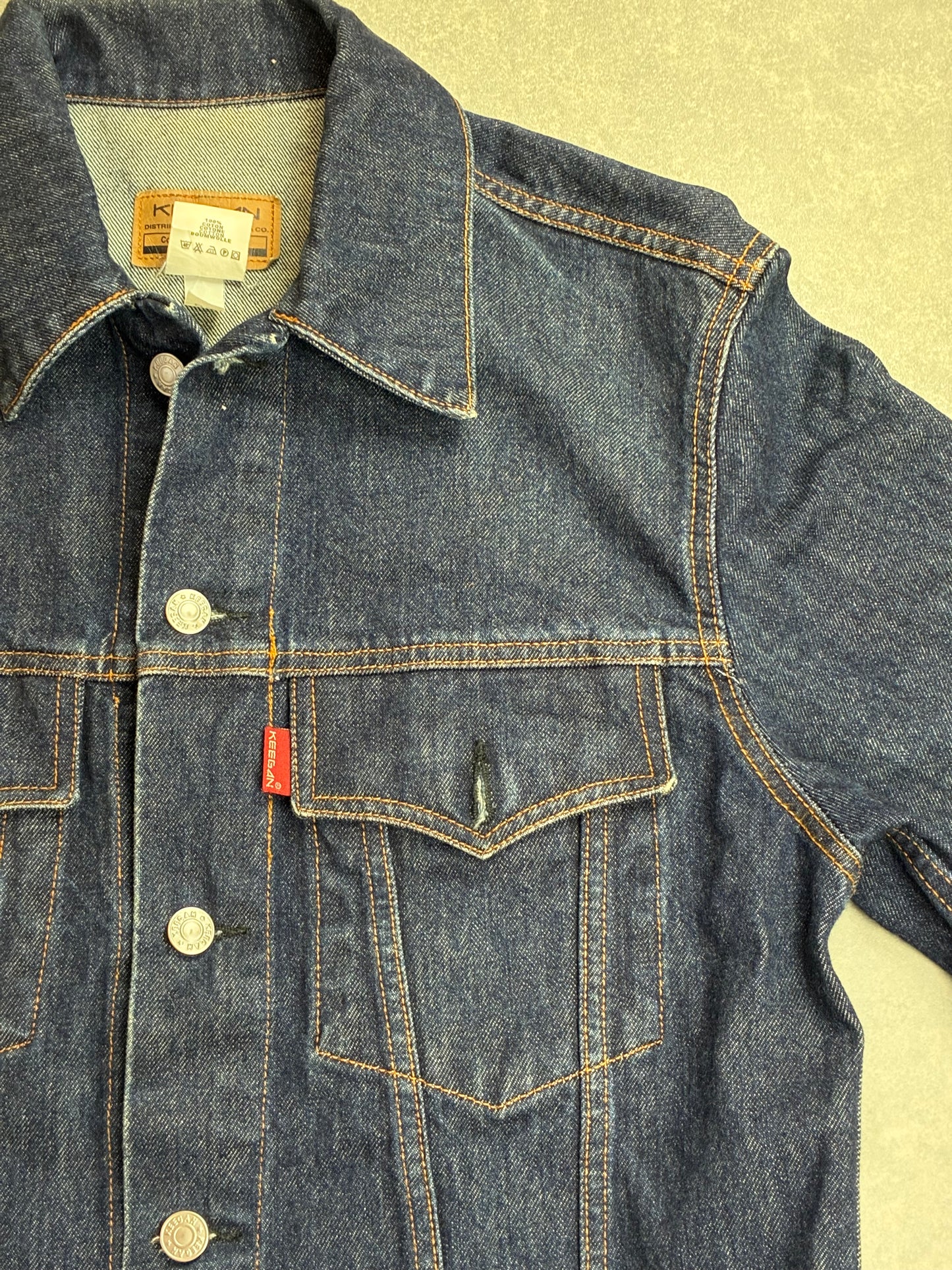 Giacca Denim Vintage Keegan Made in Italy – Taglia  M Unisex