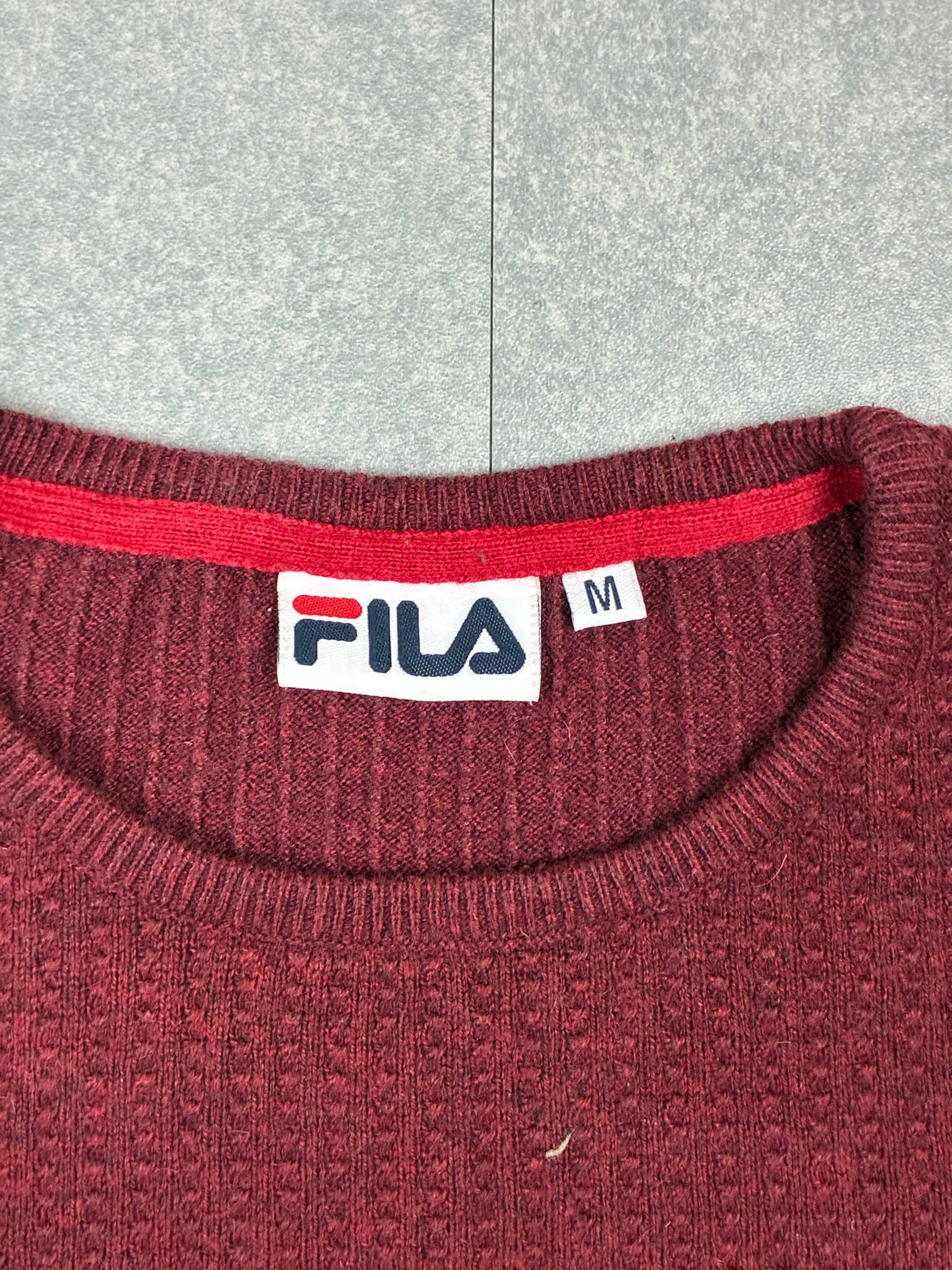 Maglione Fila bordeaux - Taglia M