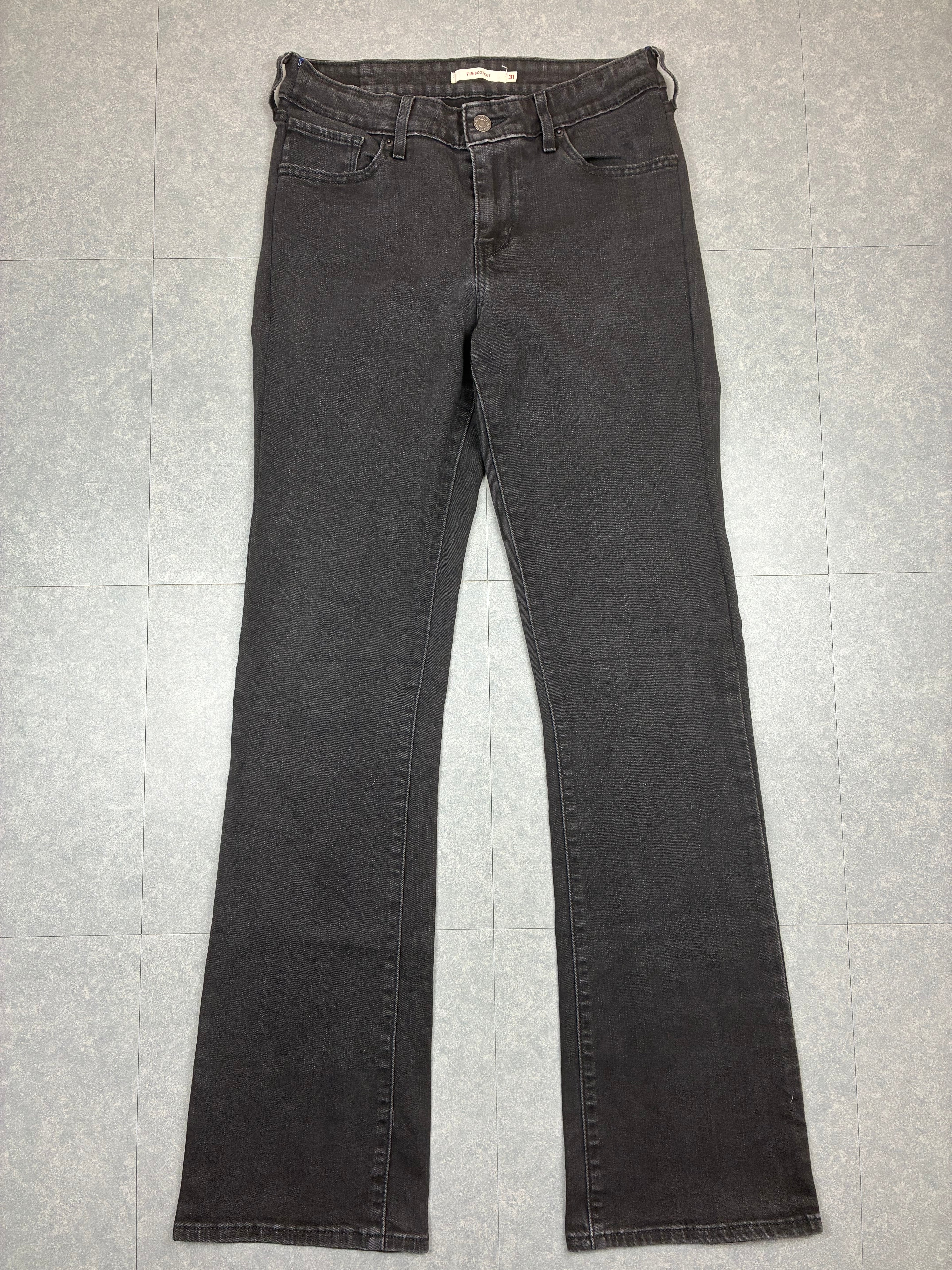 Jeans Levi’s 715 Bootcut neri - Taglia 40-42IT