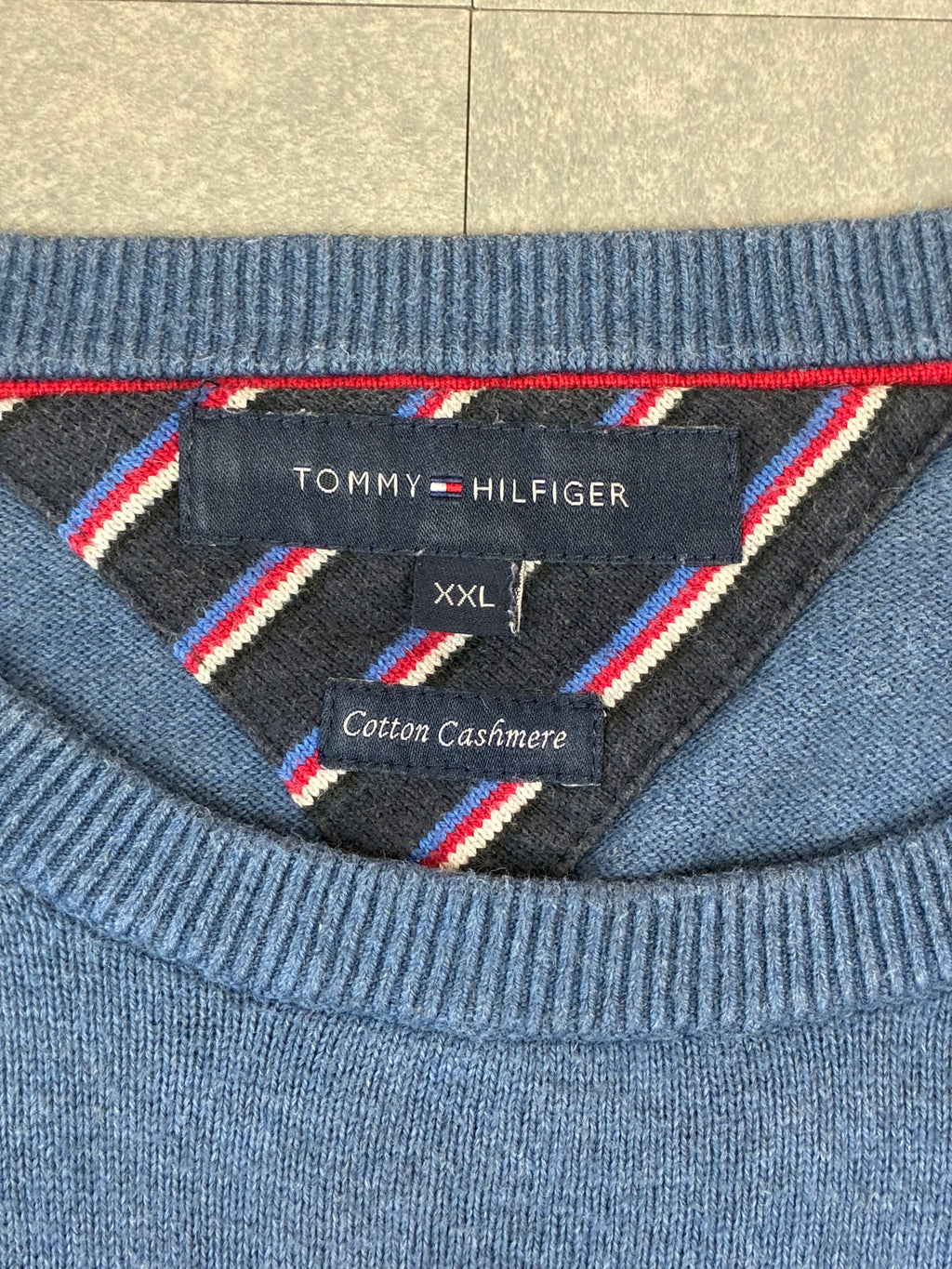 Maglione Tommy Hilfiger Cotton Cashmere Crewneck - Taglia XXL