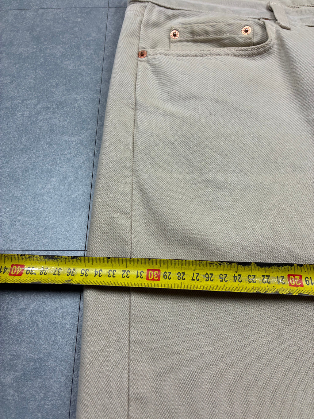 Jeans Levi’s 615 Tab Arancione Vintage - Taglia IT54/W40