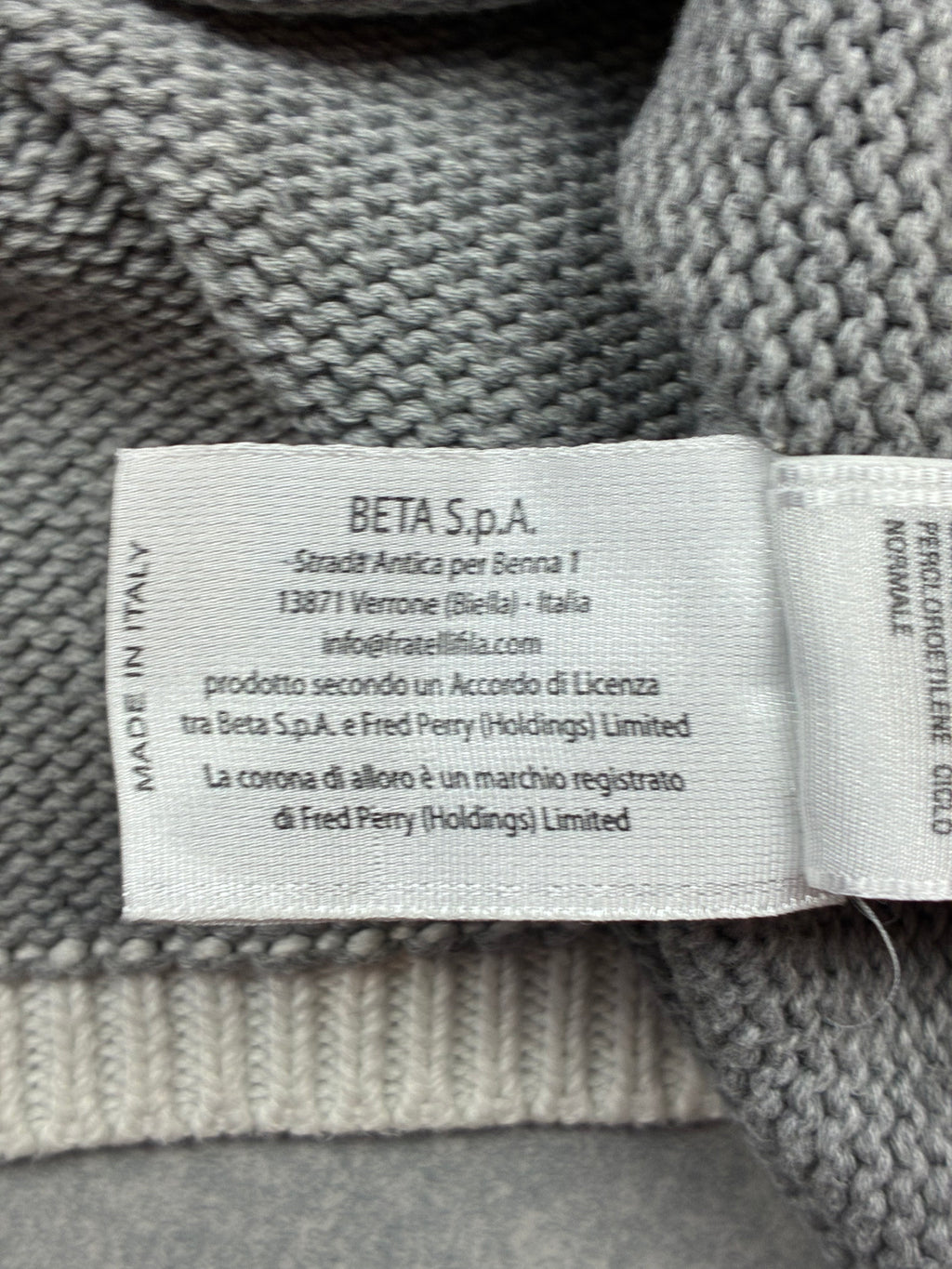 Maglione Fred Perry - Made in Italy - Taglia XXL