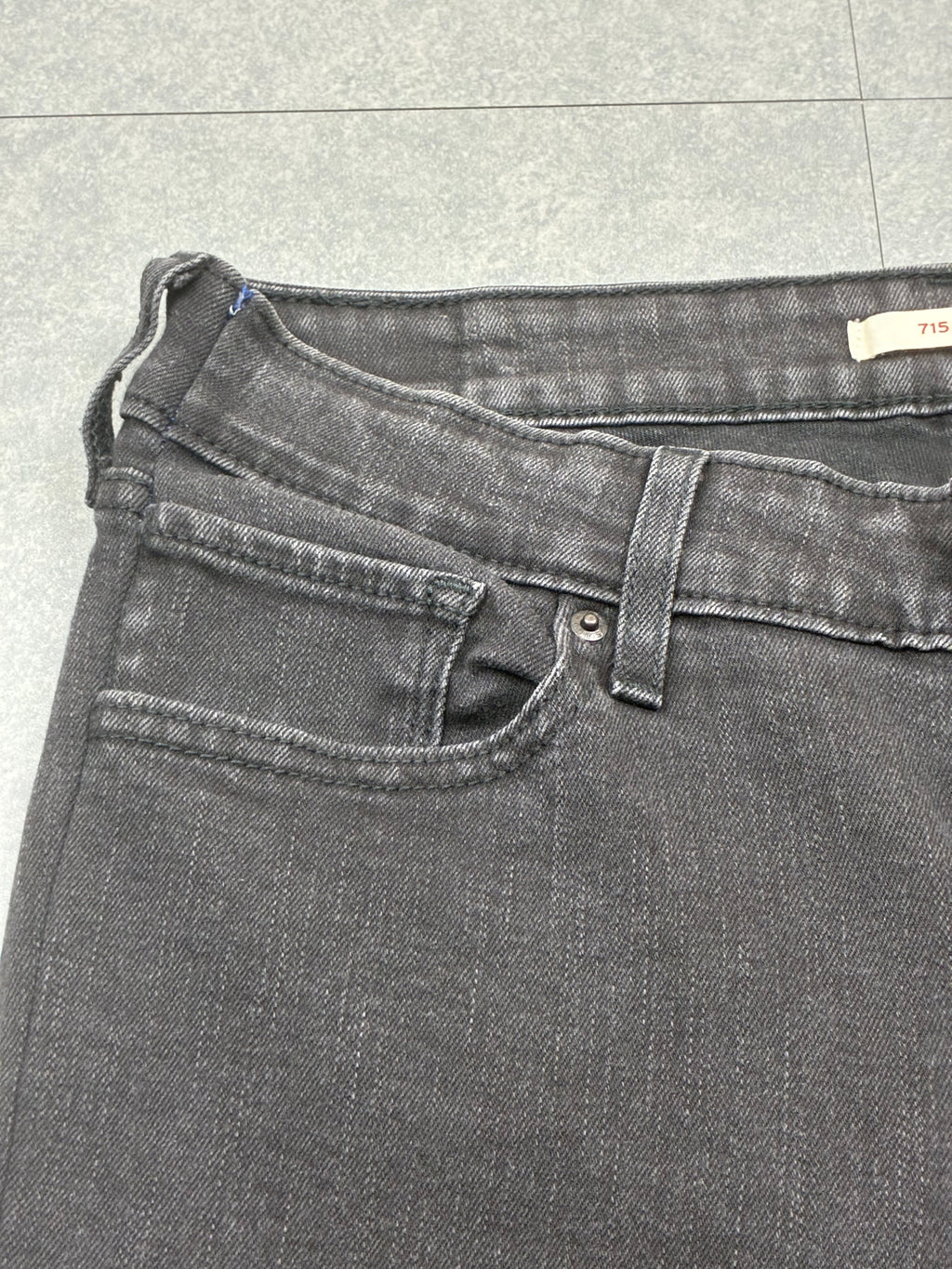 Jeans Levi’s 715 Bootcut neri - Taglia 40-42IT