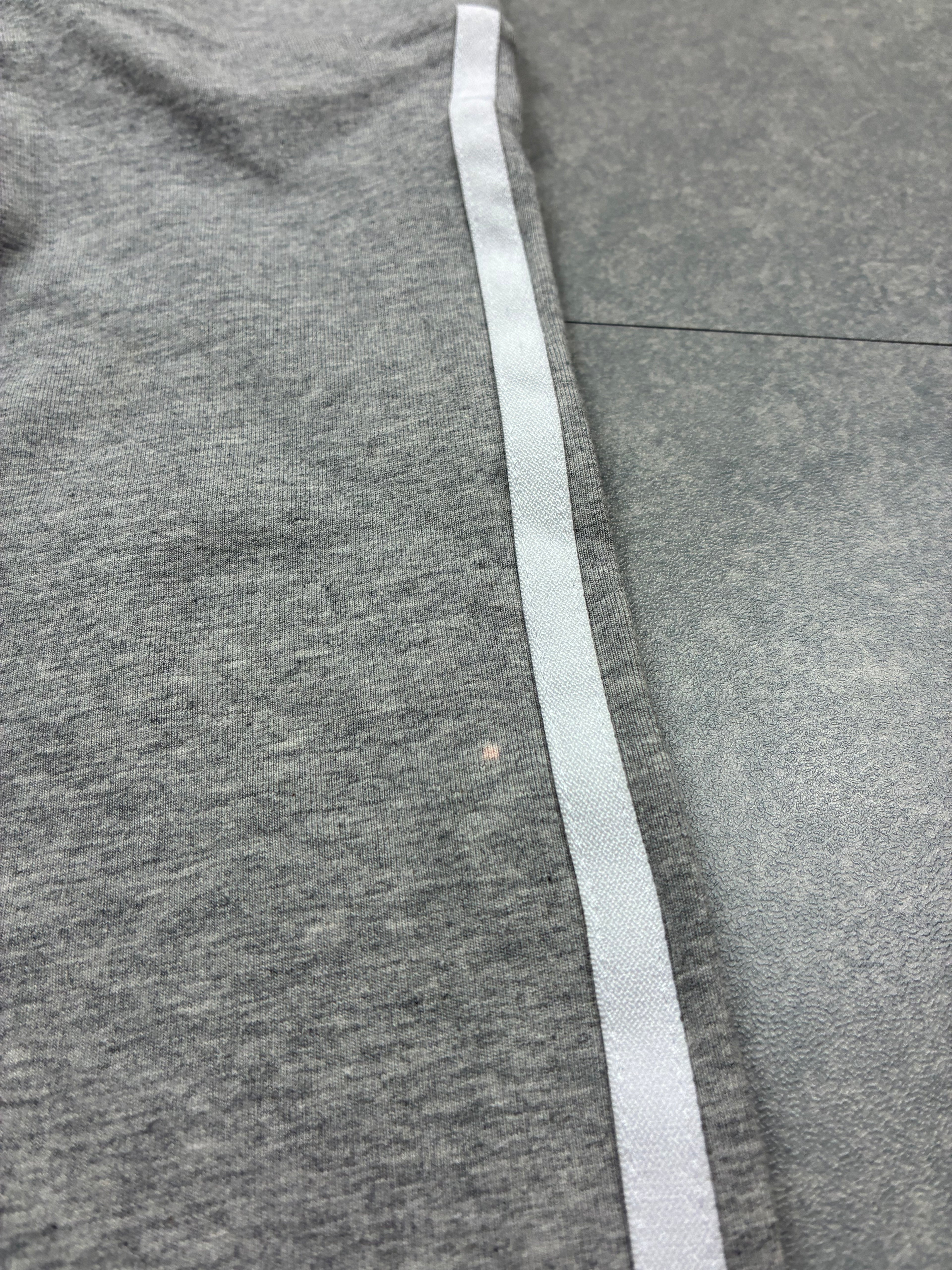 Leggings Adidas grigio con righe bianche - Taglia XS