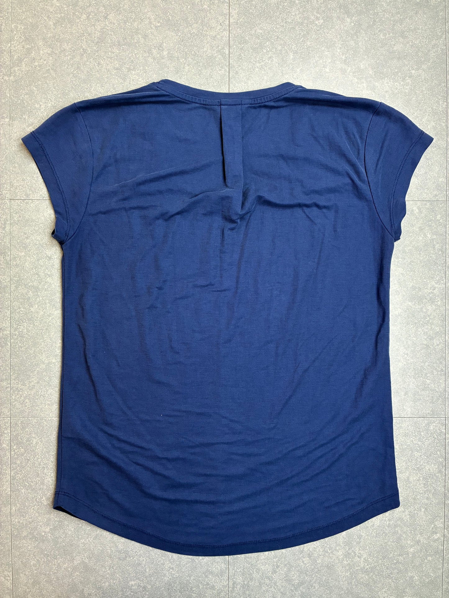 T-shirt Tommy Hilfiger Donna Blu Navy Essential – Taglia M, come nuova