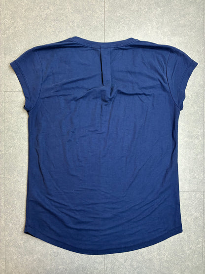 T-shirt Tommy Hilfiger Donna Blu Navy Essential – Taglia M, come nuova
