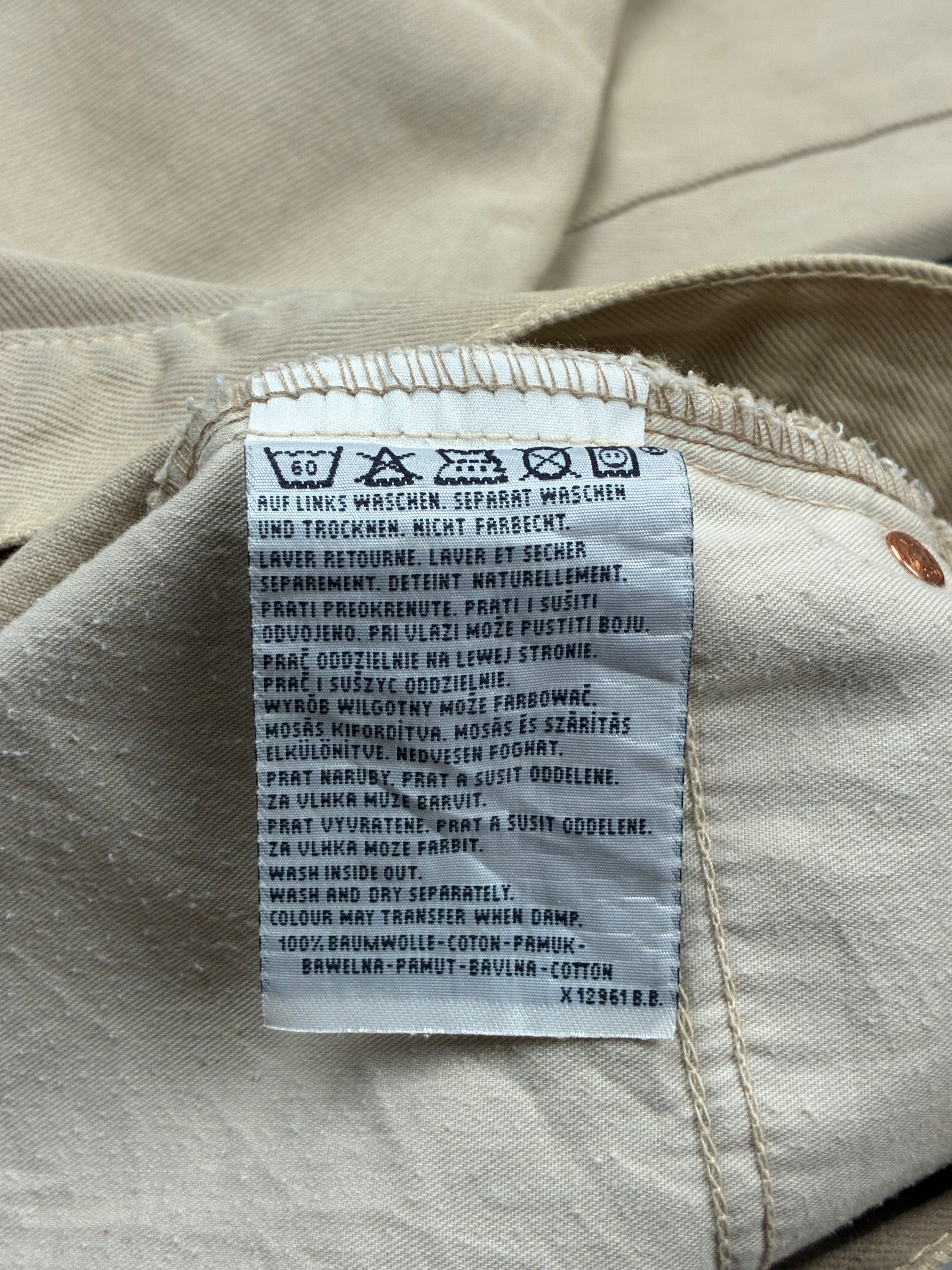 Jeans Levi’s 615 Tab Arancione Vintage - Taglia IT54/W40