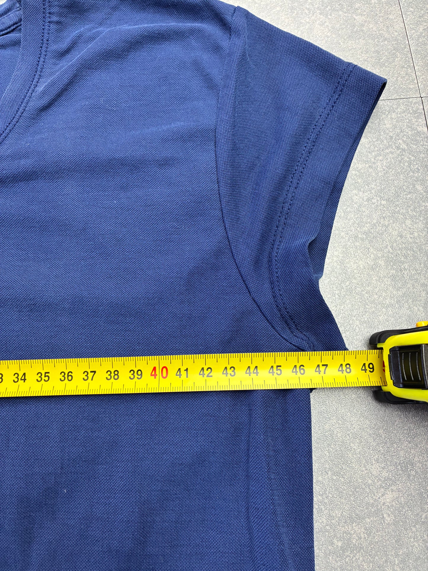T-shirt Tommy Hilfiger Donna Blu Navy Essential – Taglia M, come nuova