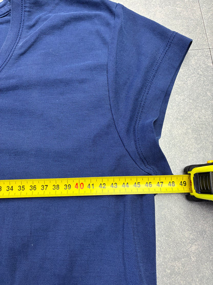 T-shirt Tommy Hilfiger Donna Blu Navy Essential – Taglia M, come nuova