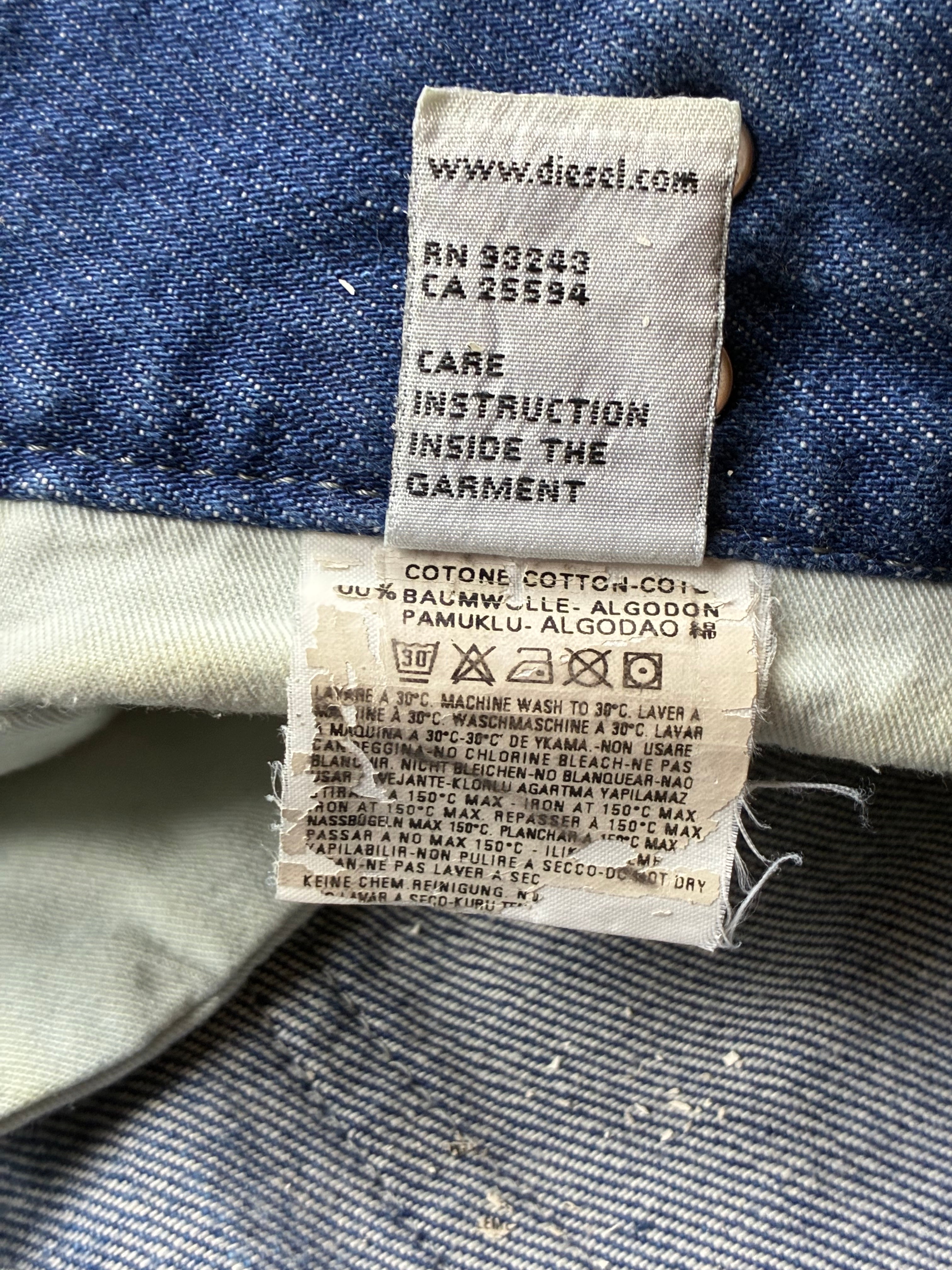 Jeans Diesel Bootcut Cherone Vintage - Taglia IT42/W28