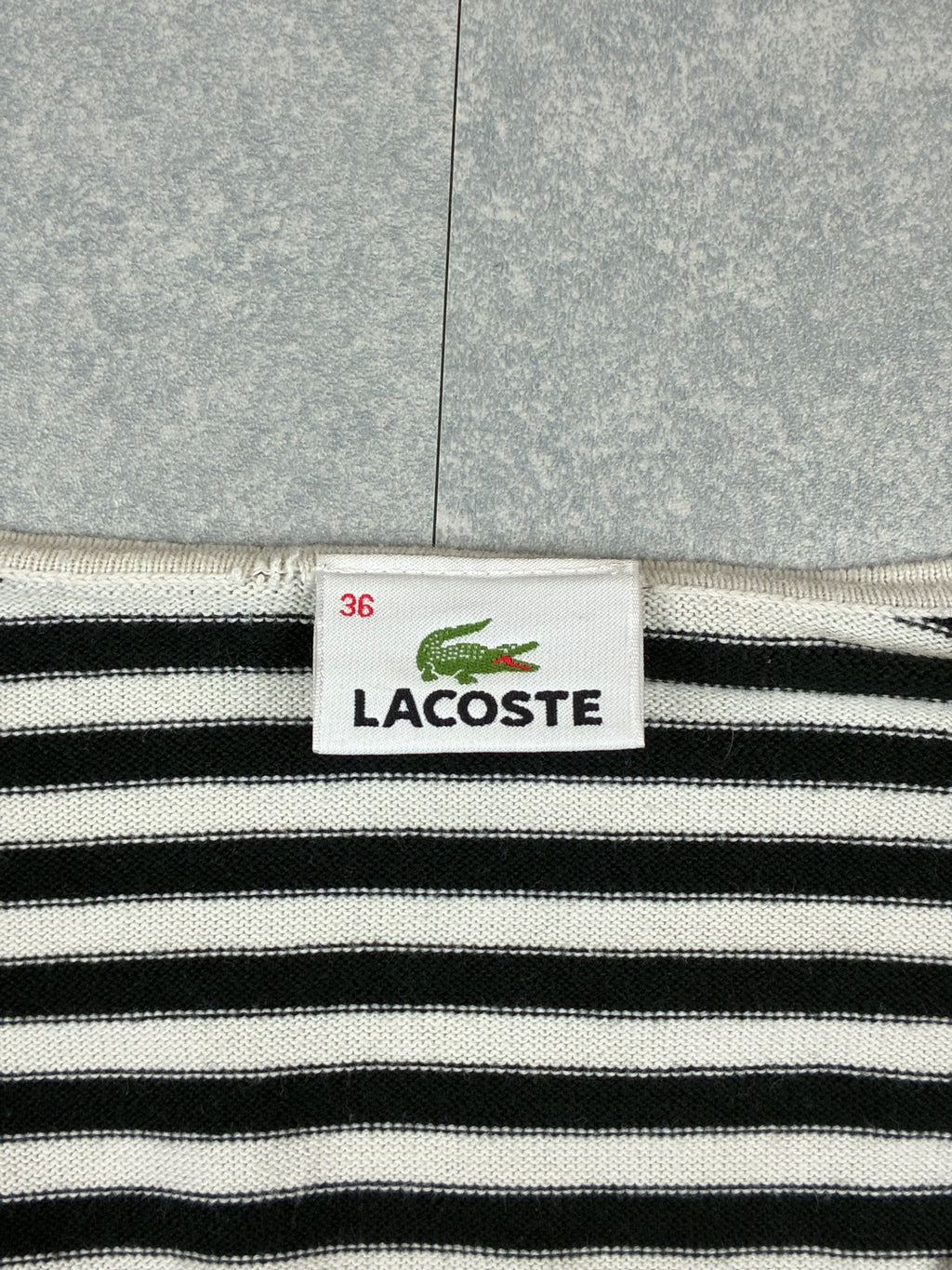 Maglia Lacoste a righe - Taglia (36) S
