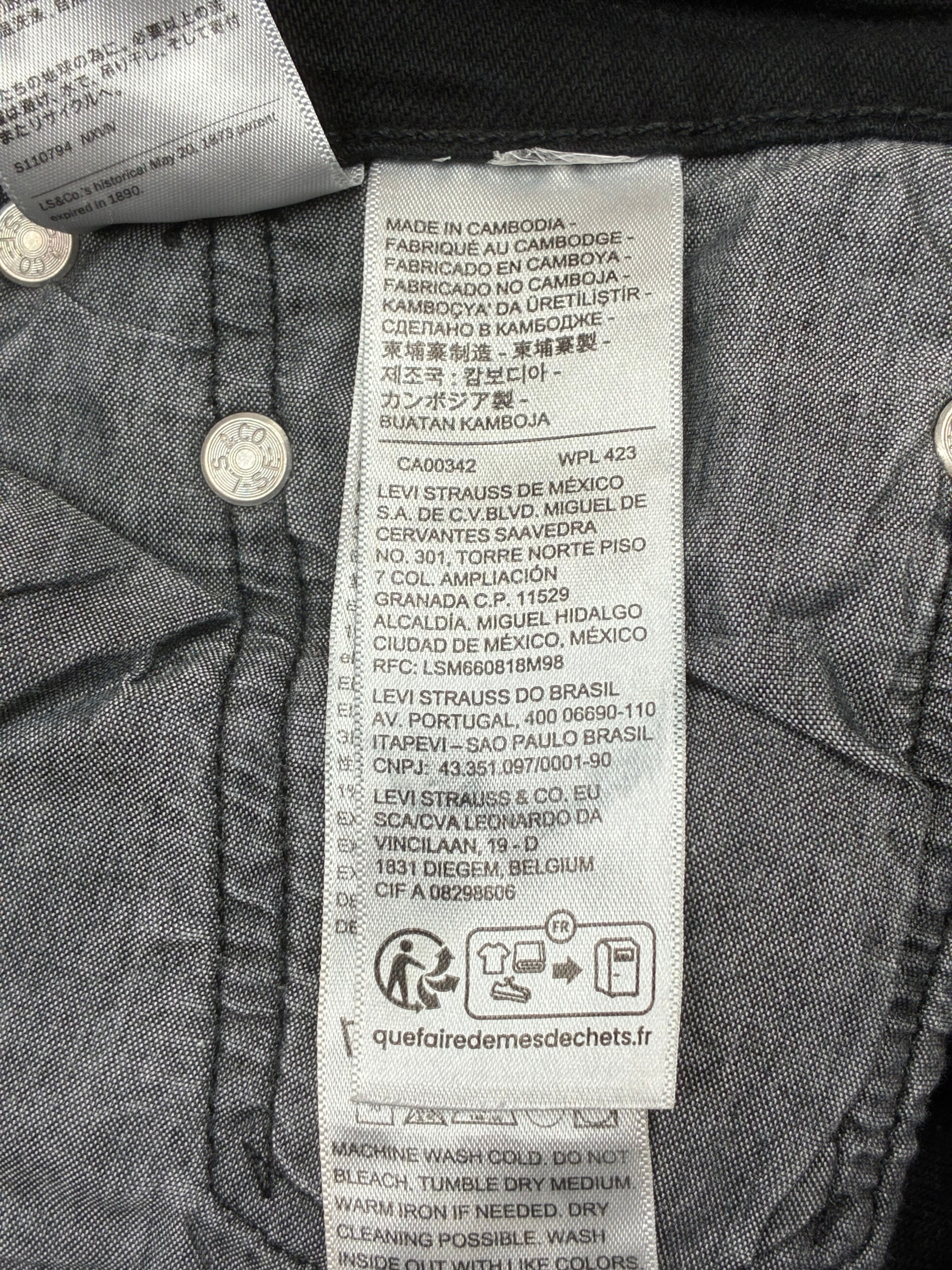 Jeans Levi’s 501 fit Straight vintage - Taglia IT42/W28