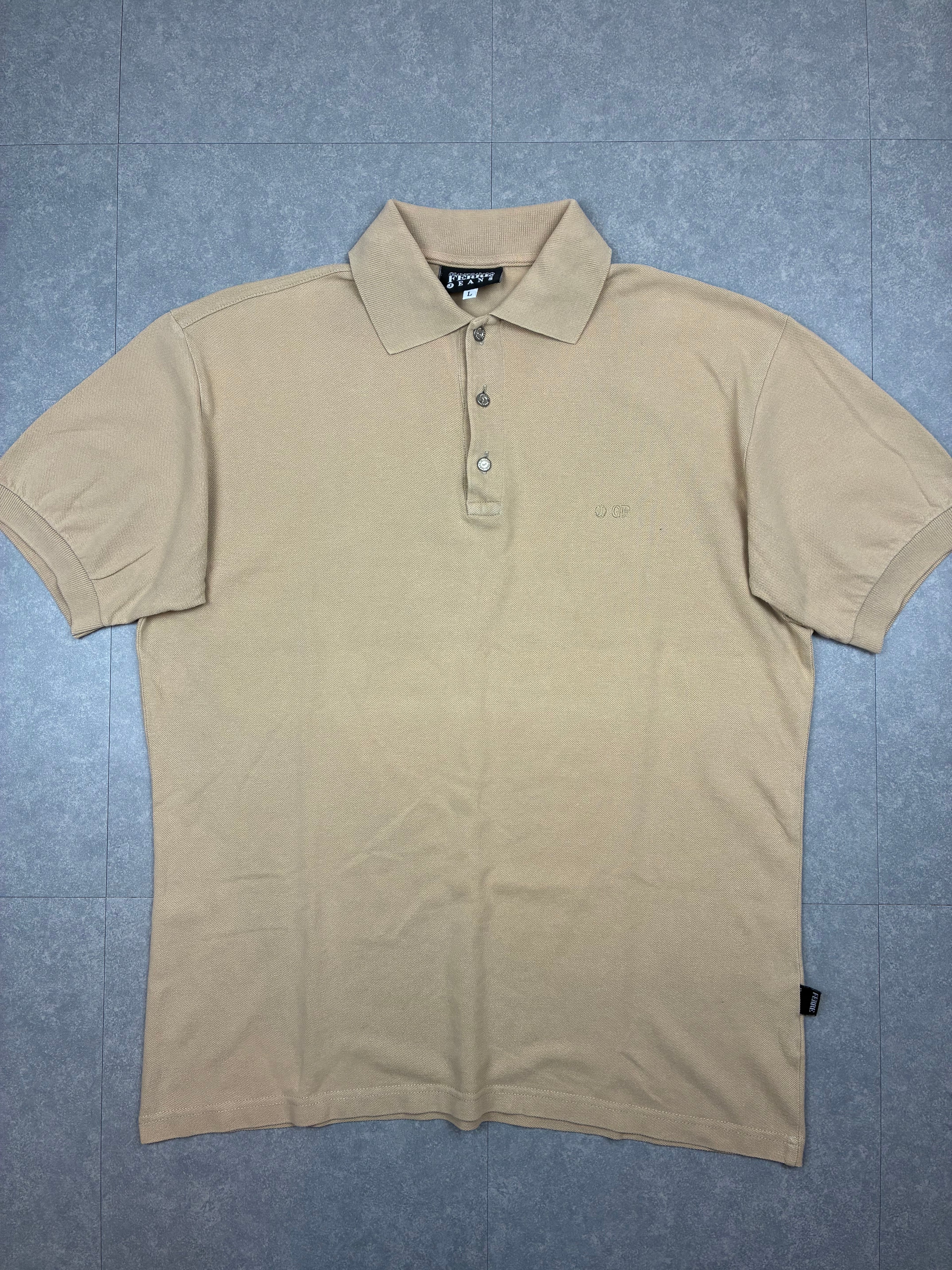 Polo Gianfranco Ferrè Jeans Beige - Taglia L