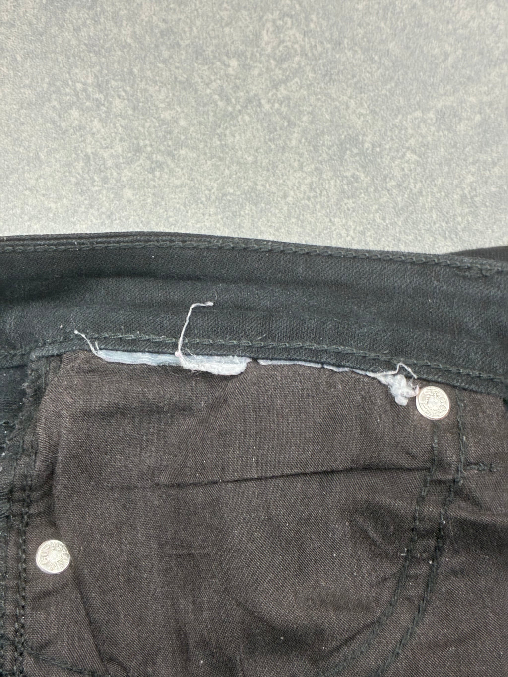 Jeans Levi’s 714 Straight neri - Taglia IT40/W26