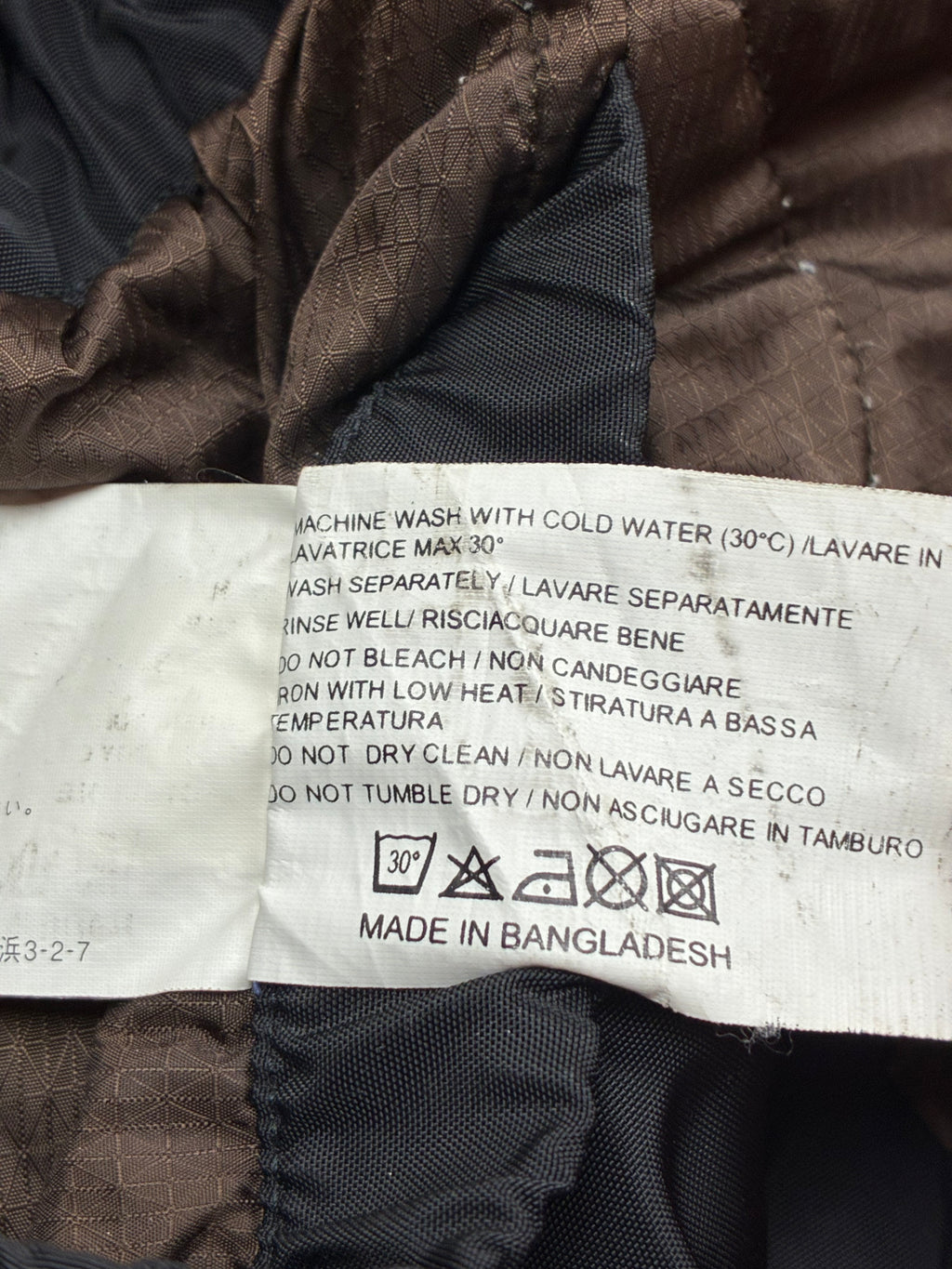 Woolrich John Rich & Bros — Giaccone tecnico Thermolite regolabile, colore nero.