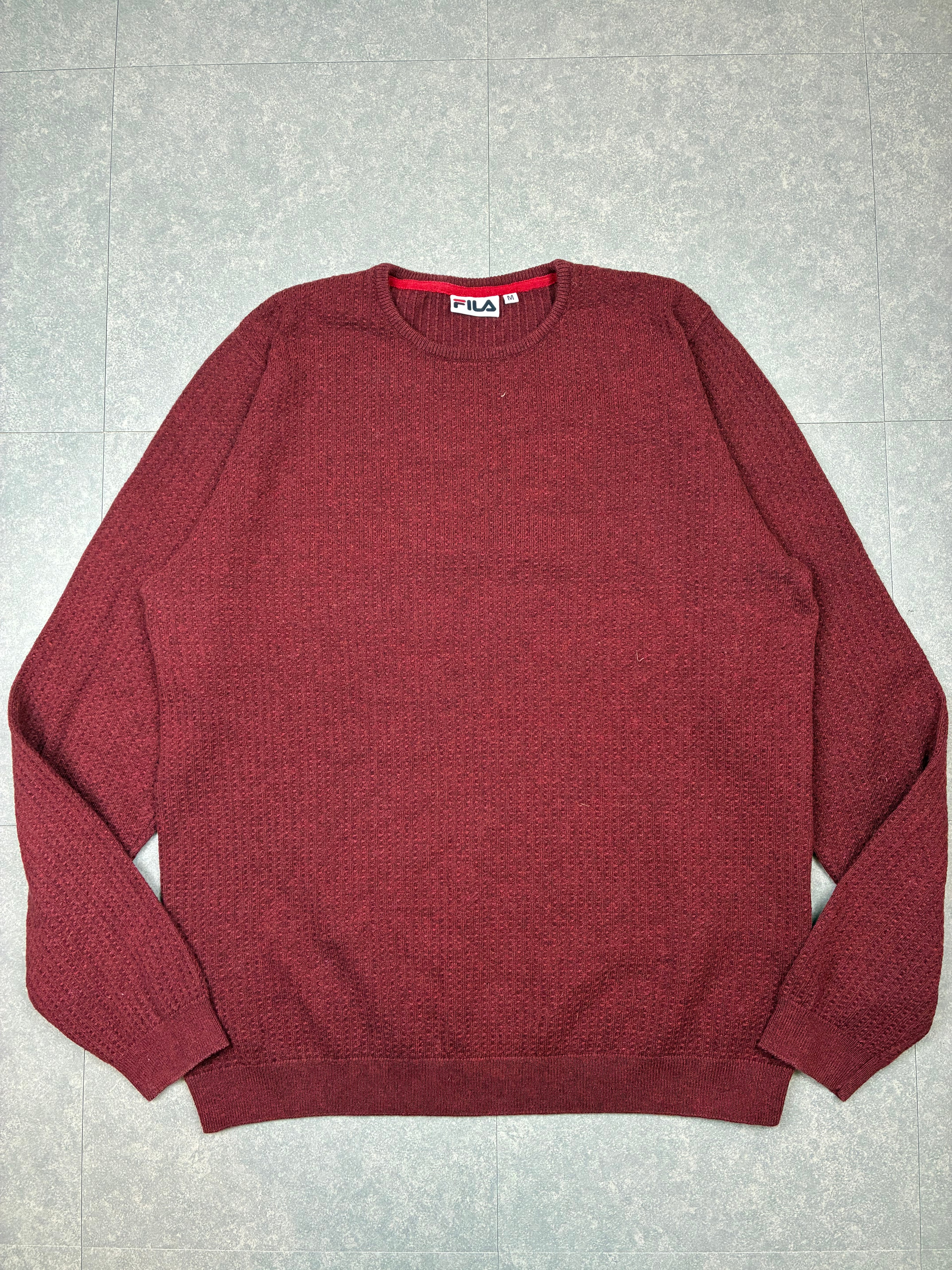 Maglione Fila bordeaux - Taglia M