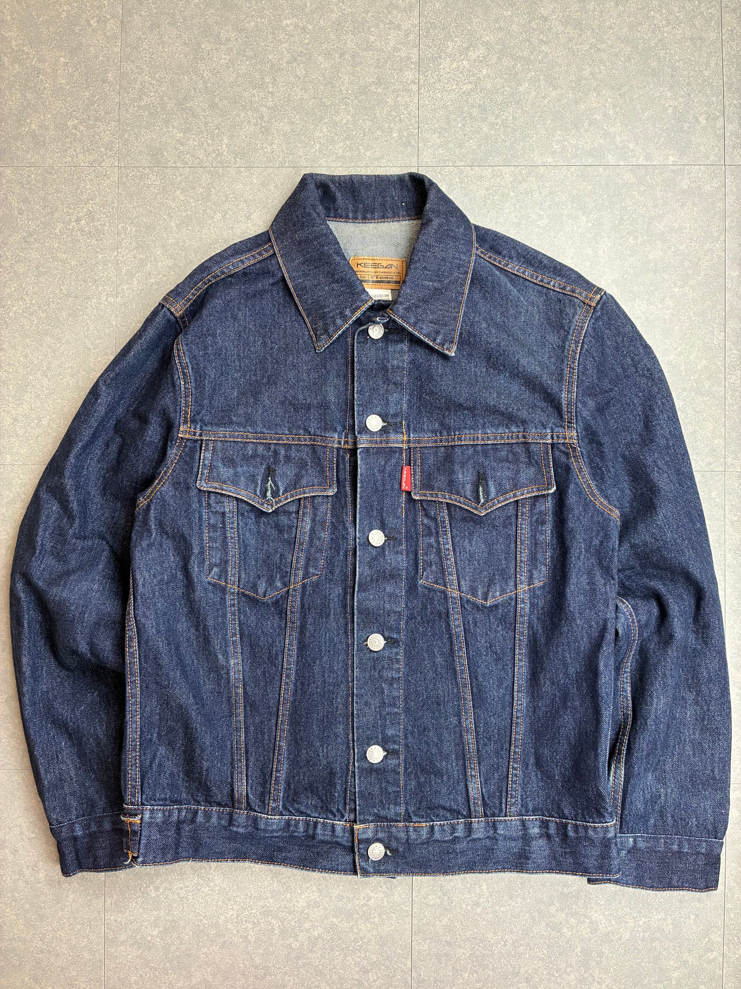 Giacca Denim Vintage Keegan Made in Italy – Taglia  M Unisex