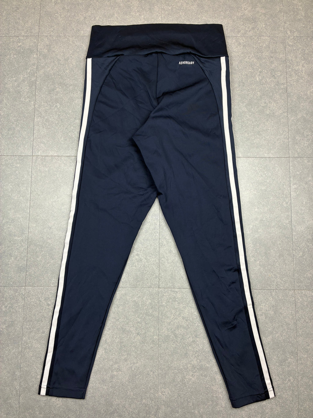 Leggings Adidas blu marino AEROREADY - Taglia S