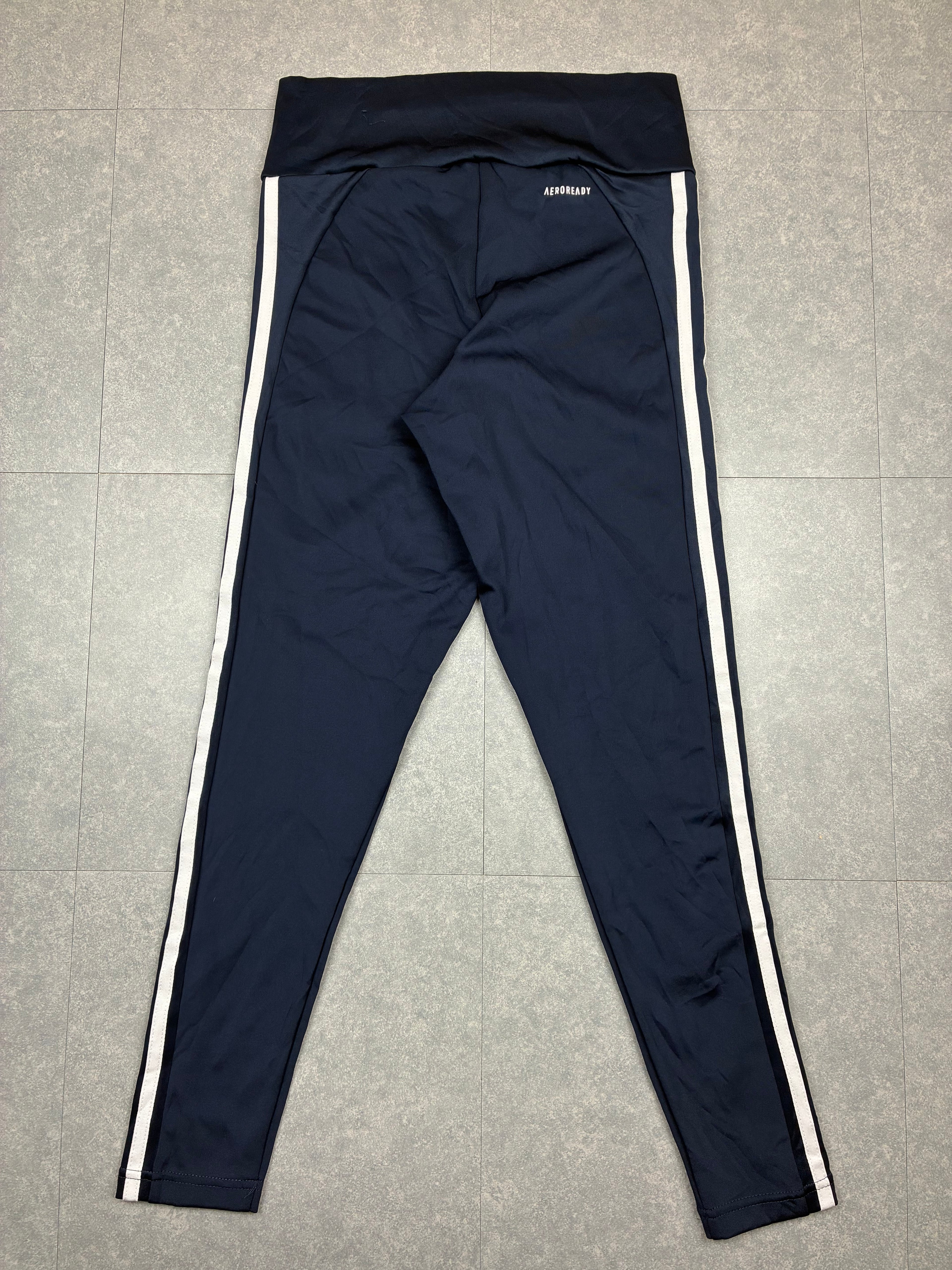 Leggings Adidas blu marino AEROREADY - Taglia S