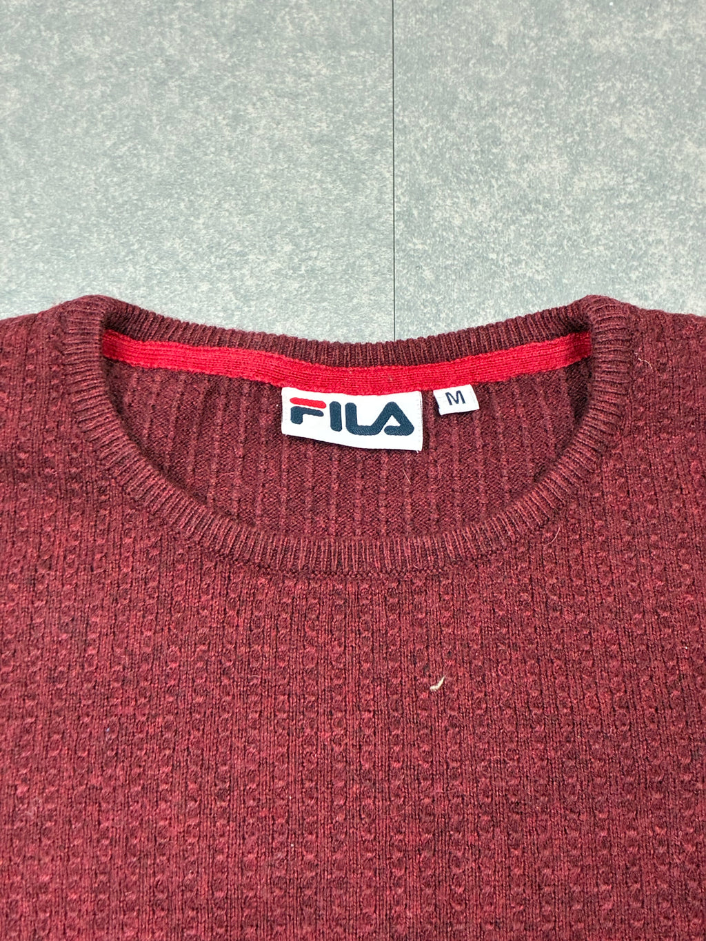 Maglione Fila bordeaux - Taglia M