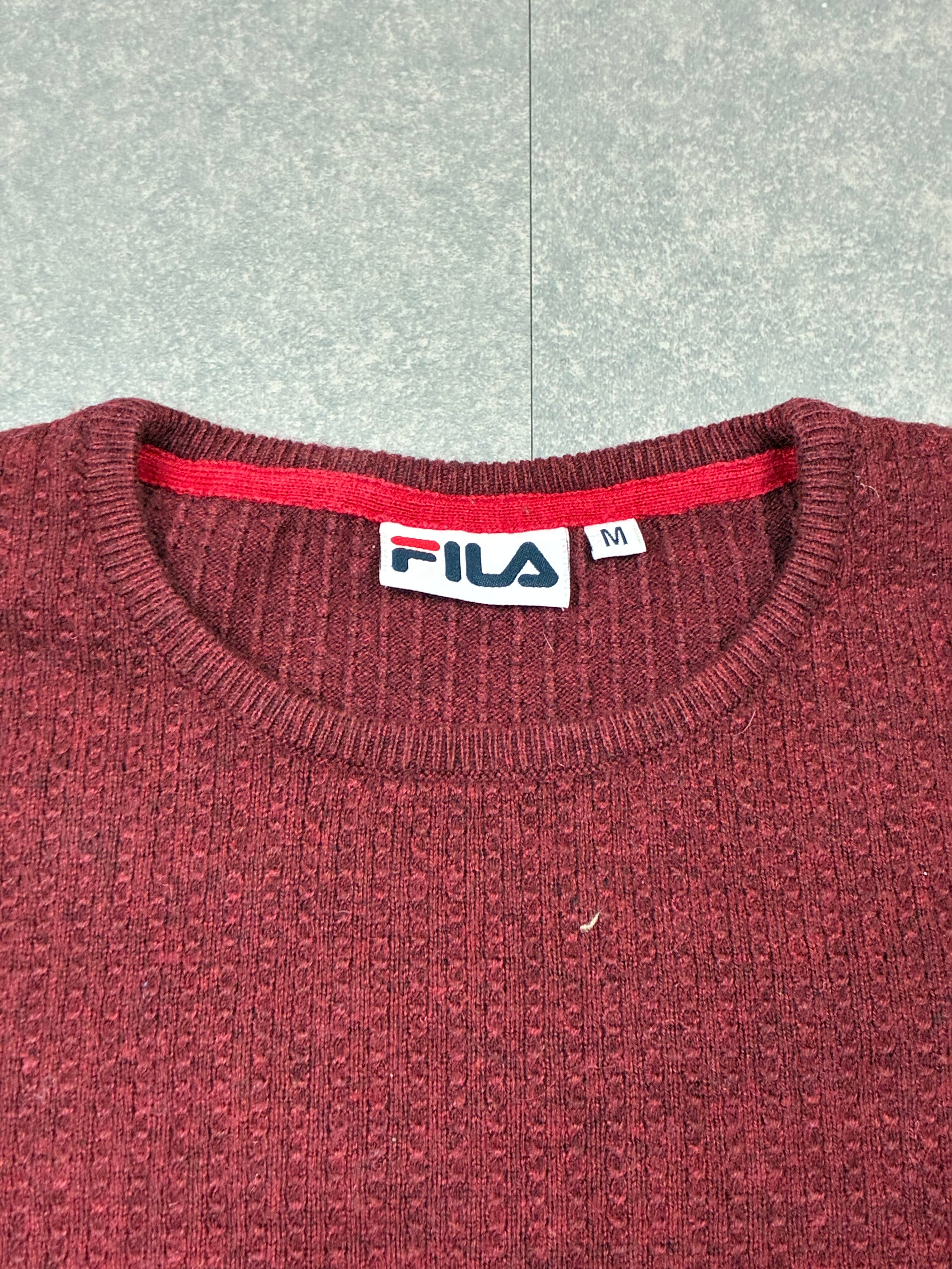 Maglione Fila bordeaux - Taglia M