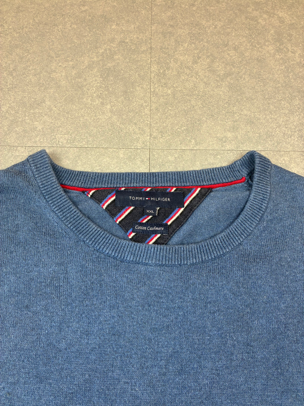 Maglione Tommy Hilfiger Cotton Cashmere Crewneck - Taglia XXL
