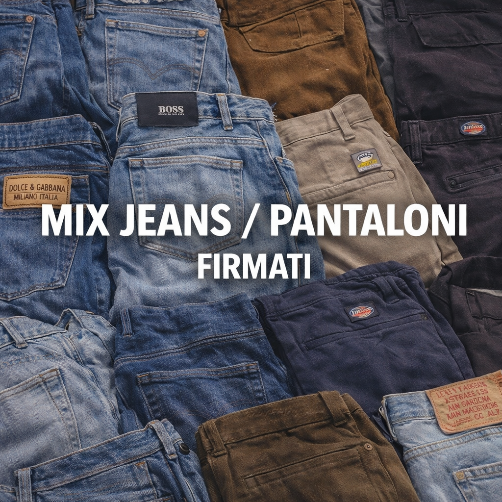 Mix Jeans / Pantaloni Firmati (Grado A+)