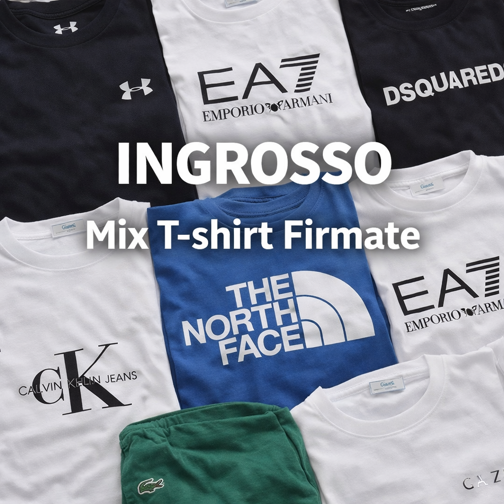 INGROSSO Mix T-Shirt Firmate (Grado A+)
