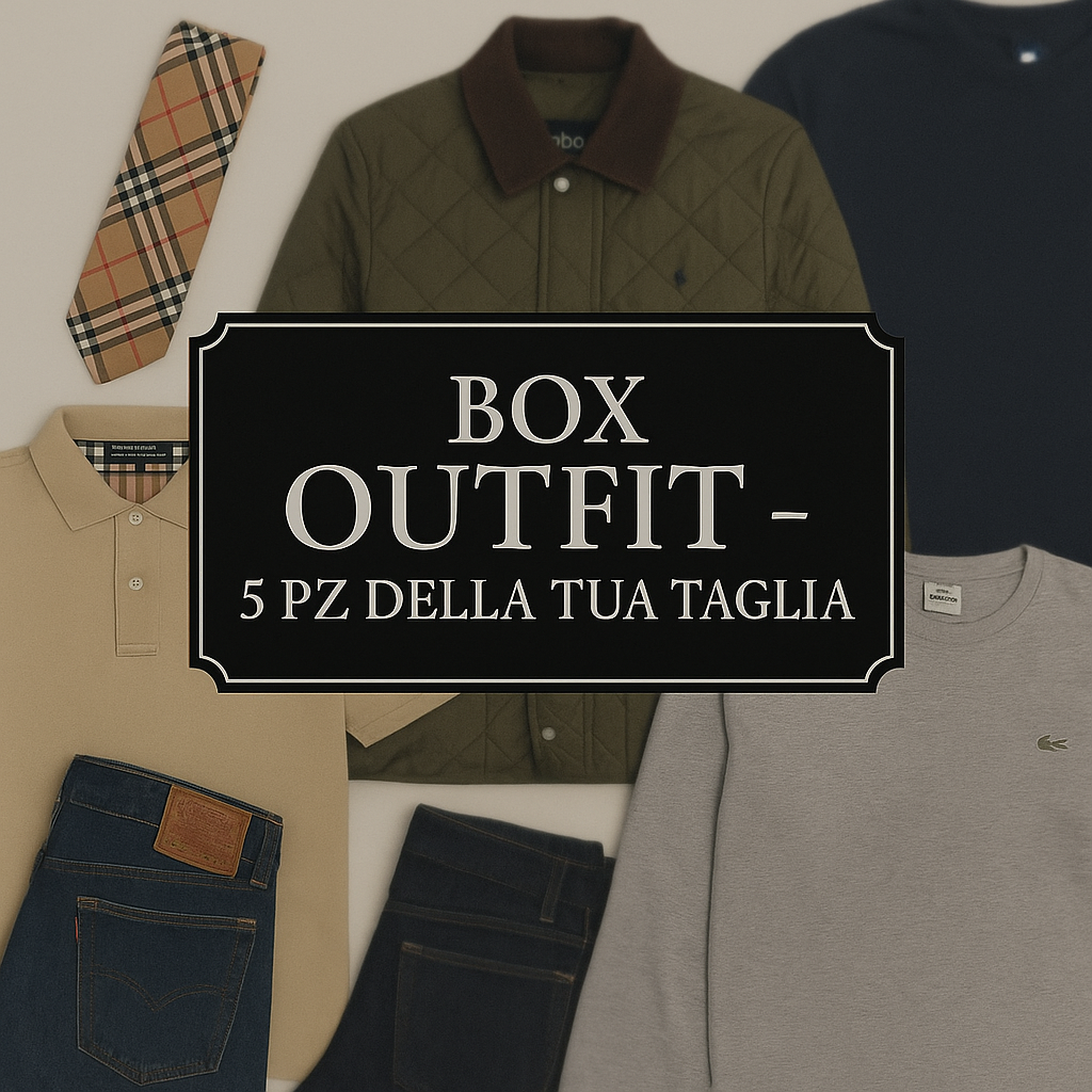 Box Outfit - 5 capi vintage della tua taglia