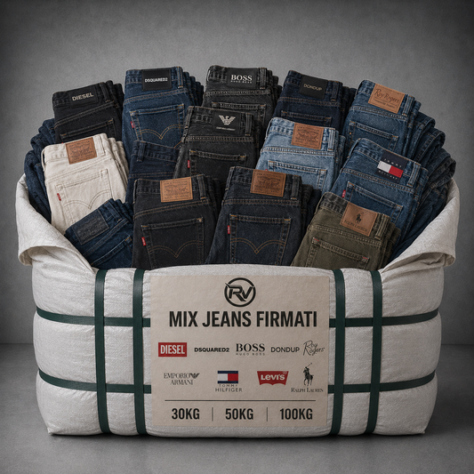 INGROSSO Mix Jeans Firmati (Grado A)