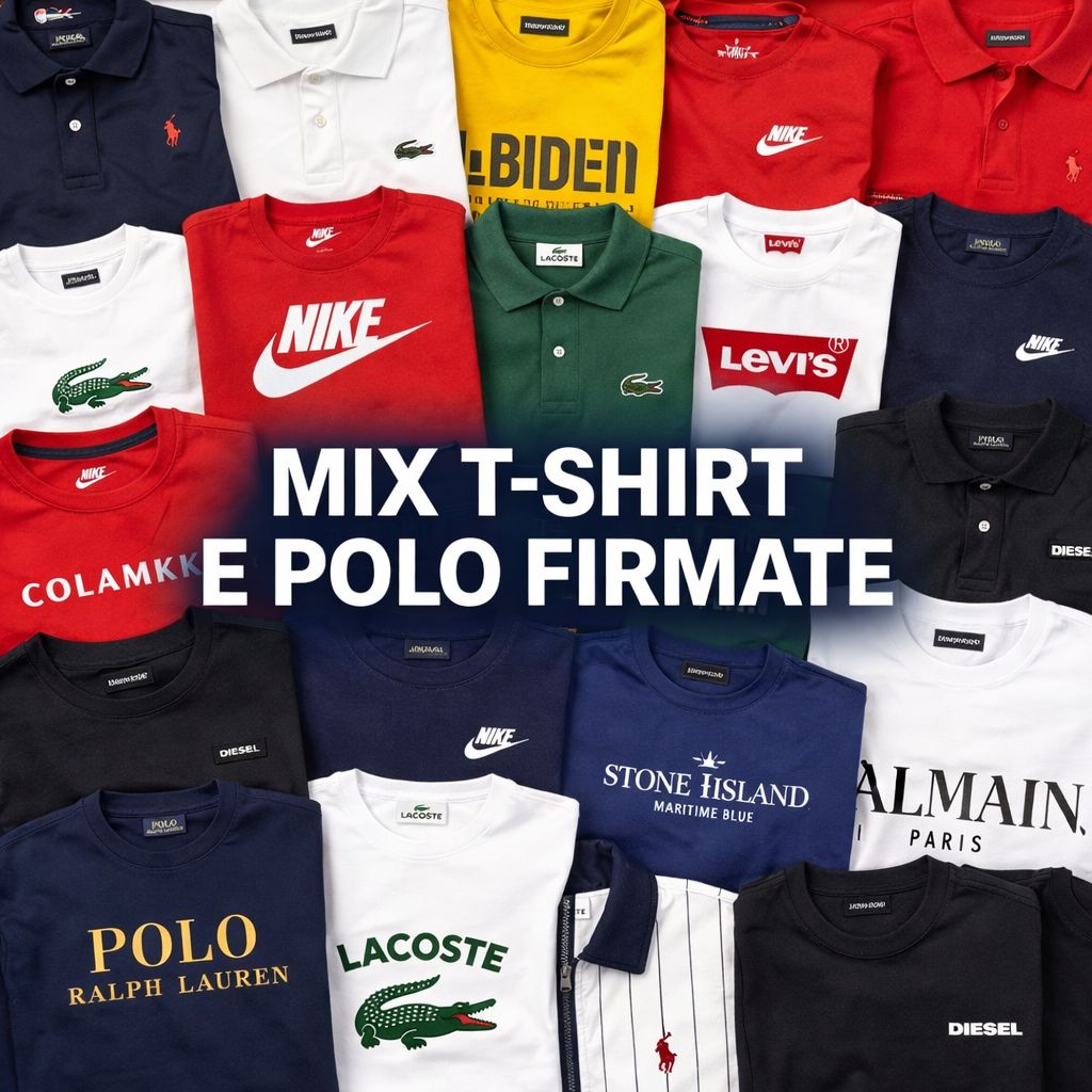 Mix T-shirt & Polo Firmate (Grado A+)